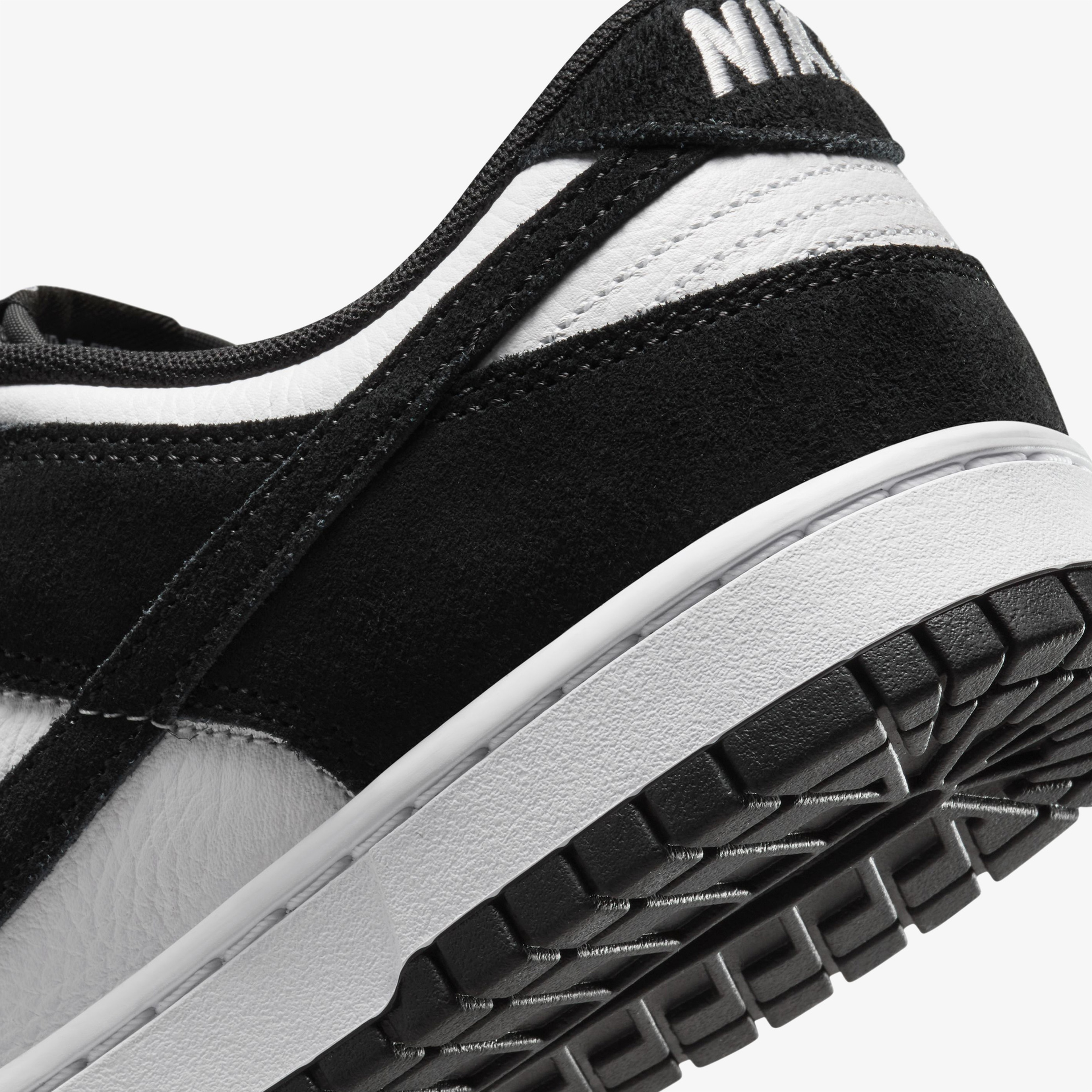 Nike Dunk Low Retro SE Suede Panda Erkek Siyah Sneaker