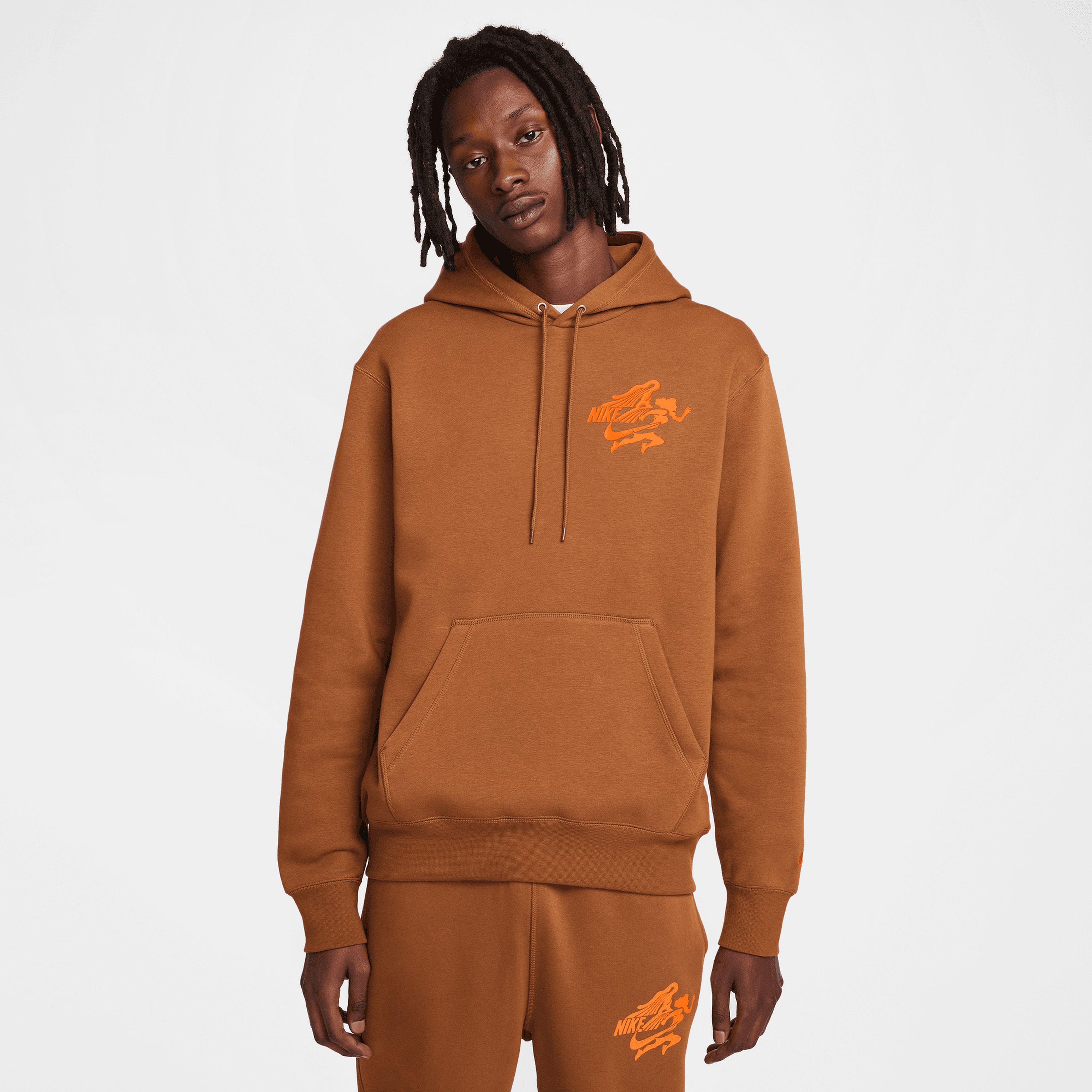 Nike Sportswear Club Erkek Kahverengi Sweatshirt