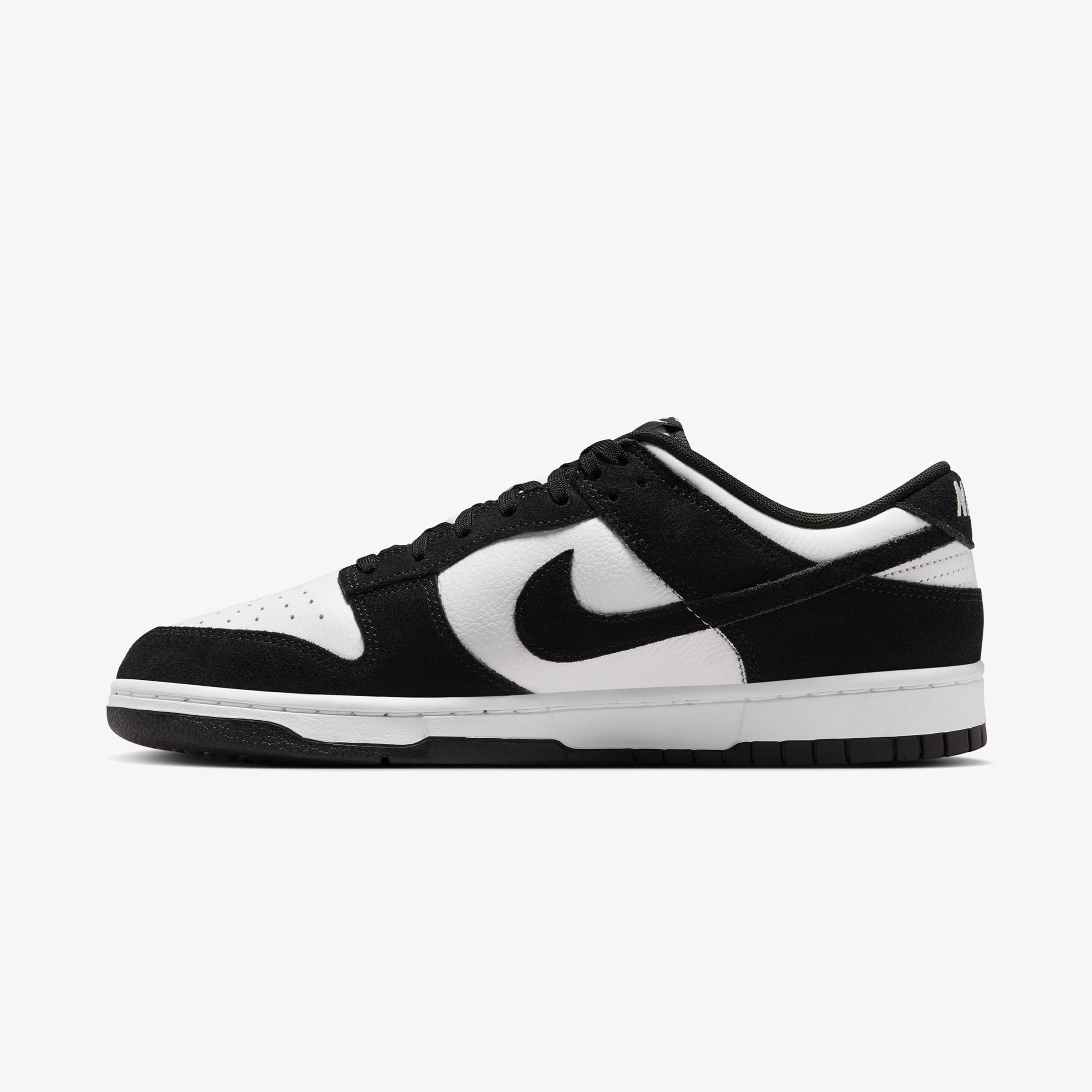 Nike Dunk Low Retro SE Suede Panda Erkek Siyah Sneaker