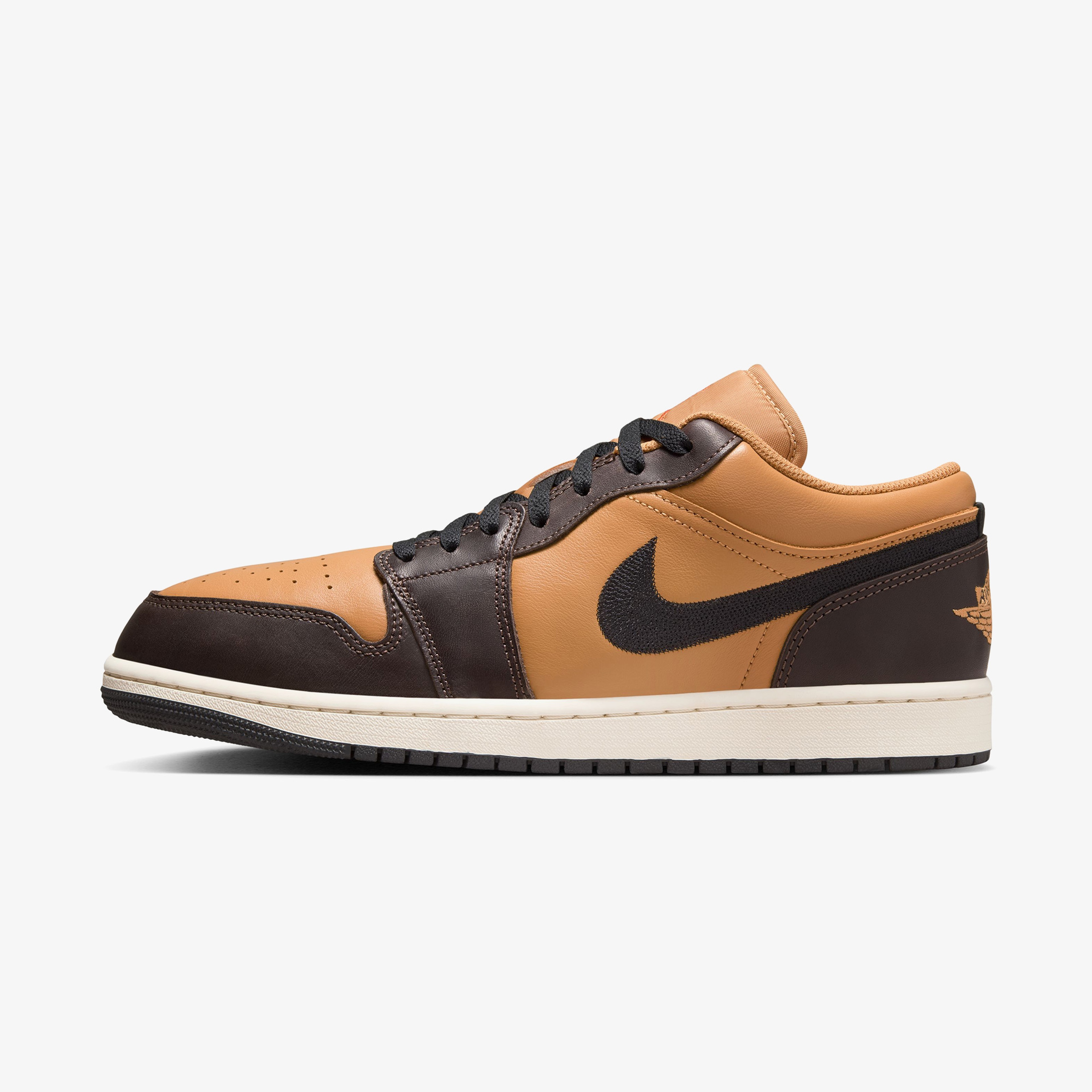 Jordan 1 Low Flex Baroque Erkek Kahverengi Sneaker