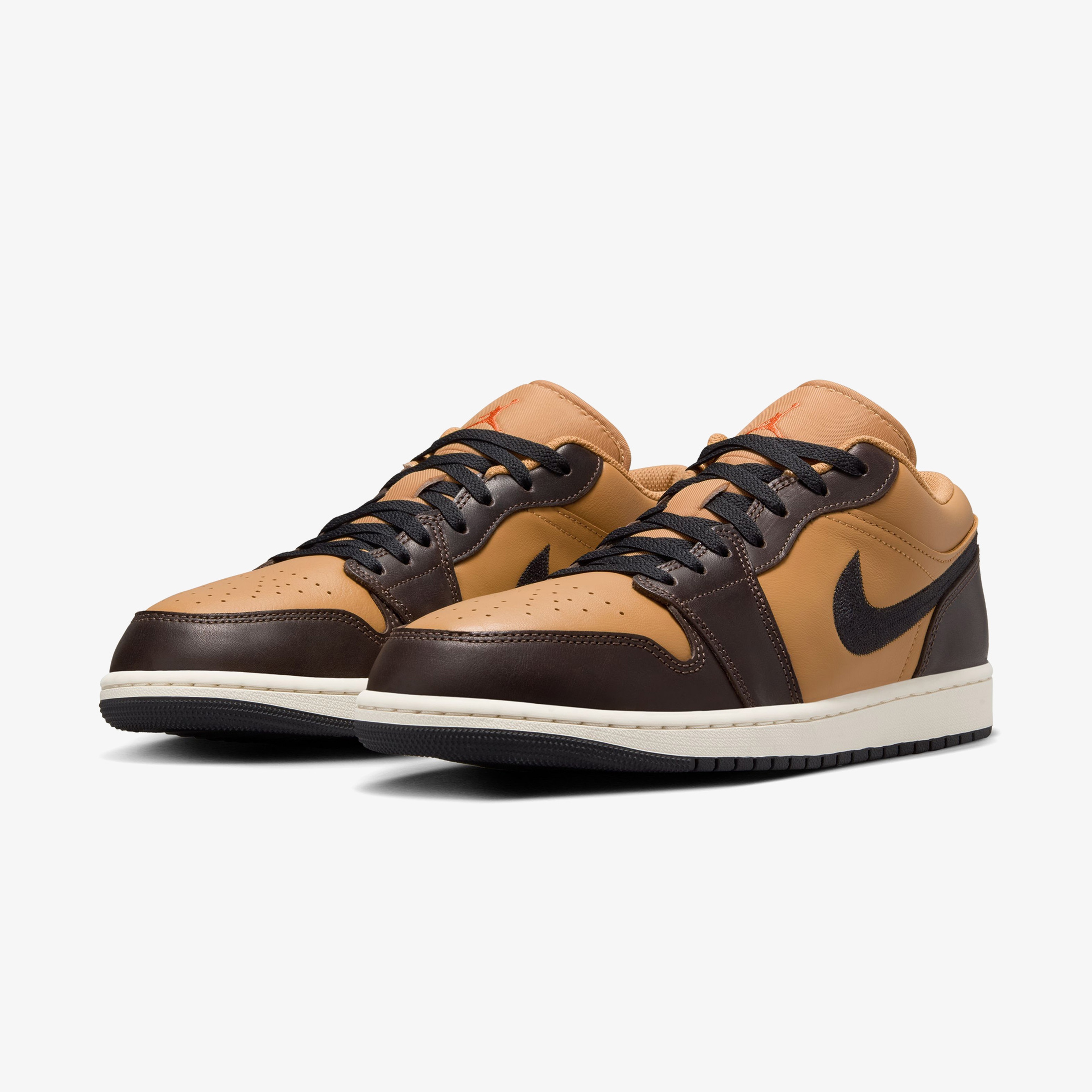 Jordan 1 Low Flex Baroque Erkek Kahverengi Sneaker