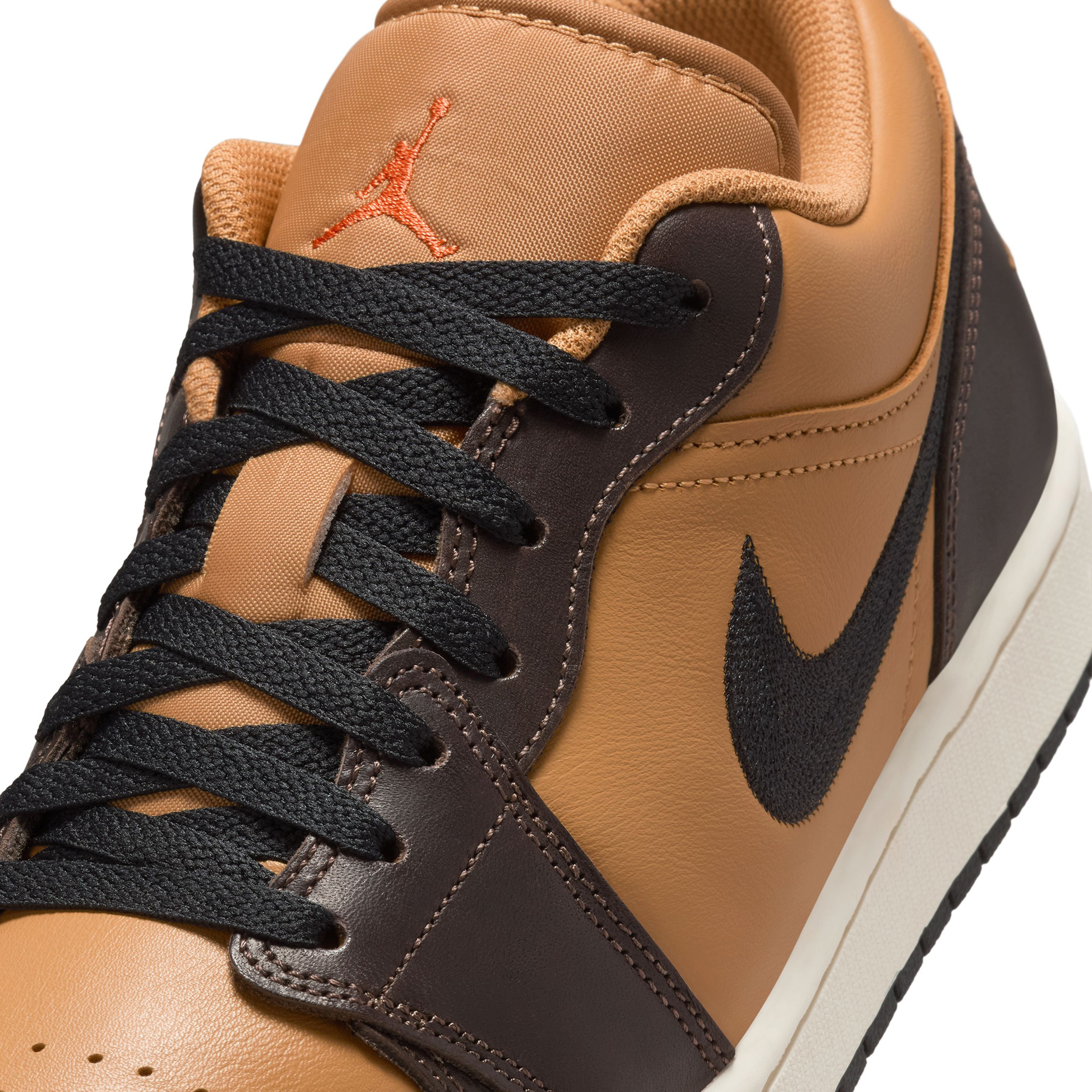 Jordan 1 Low Flex Baroque Erkek Kahverengi Sneaker