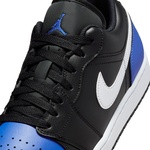 Nike Air Jordan 1 Low Erkek Siyah/Mavi Sneaker