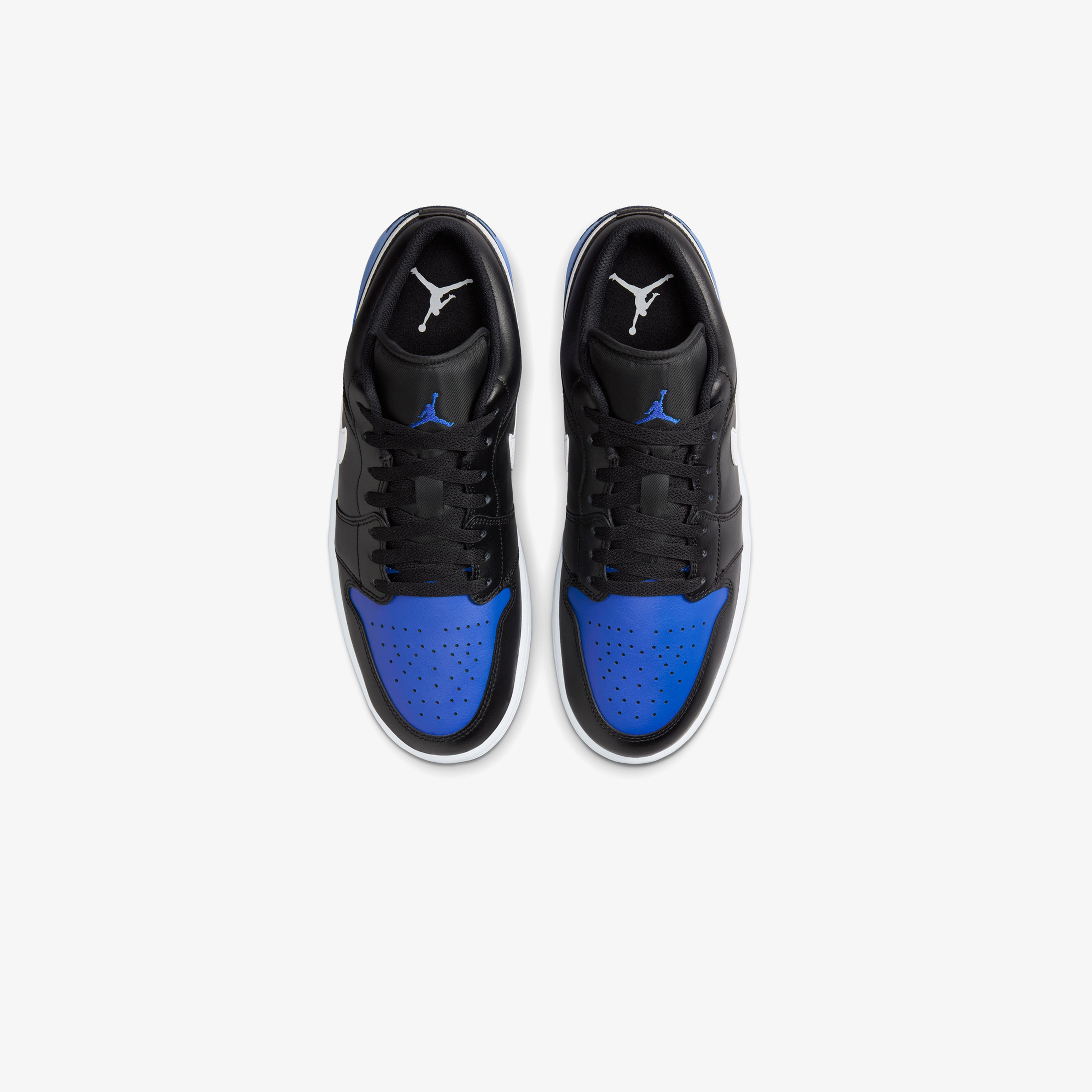 Nike Air Jordan 1 Low Erkek Siyah/Mavi Sneaker