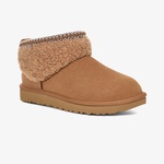 UGG Classic Ultra Mini Maxi Curly Kadın Kahverengi Bot
