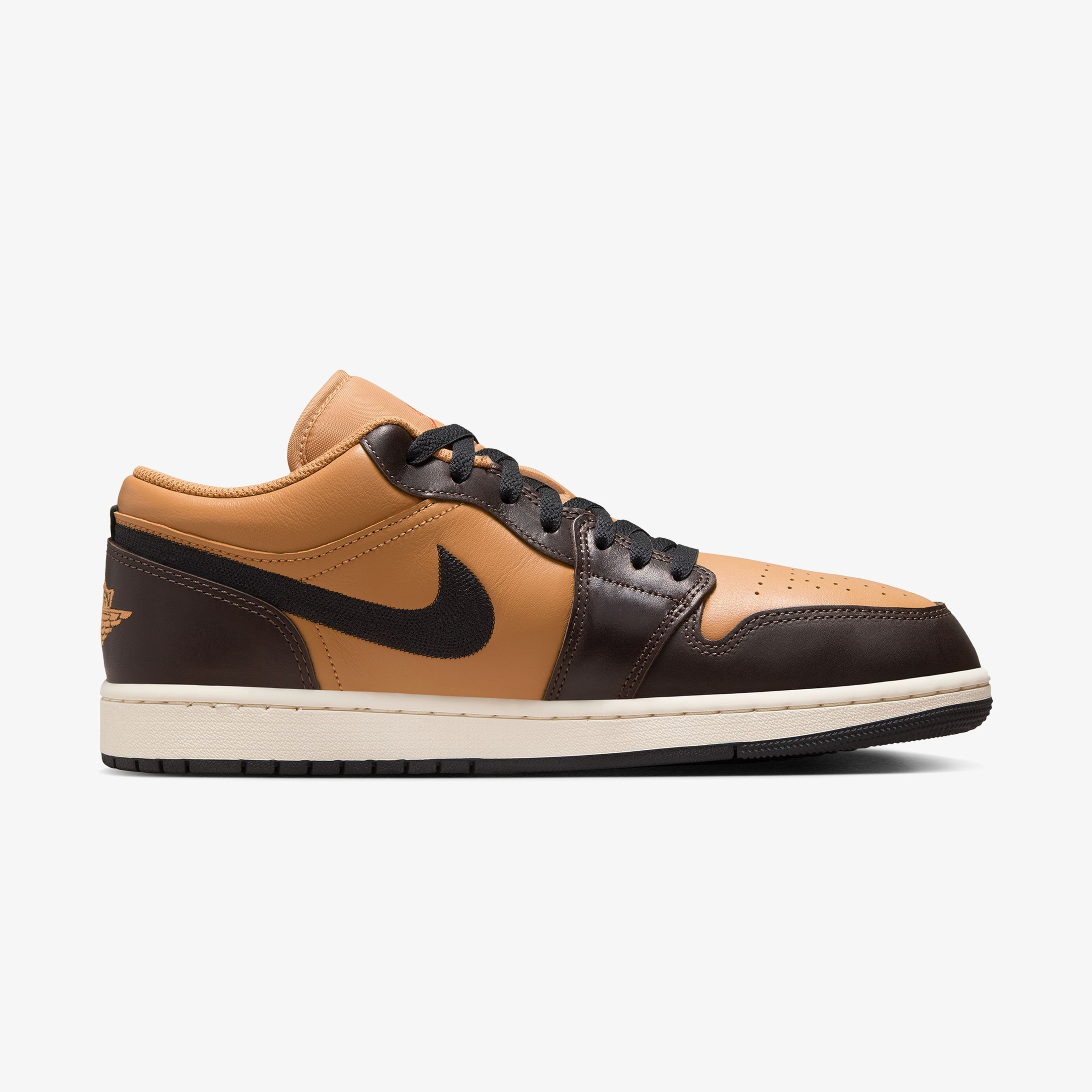 Jordan 1 Low Flex Baroque Erkek Kahverengi Sneaker