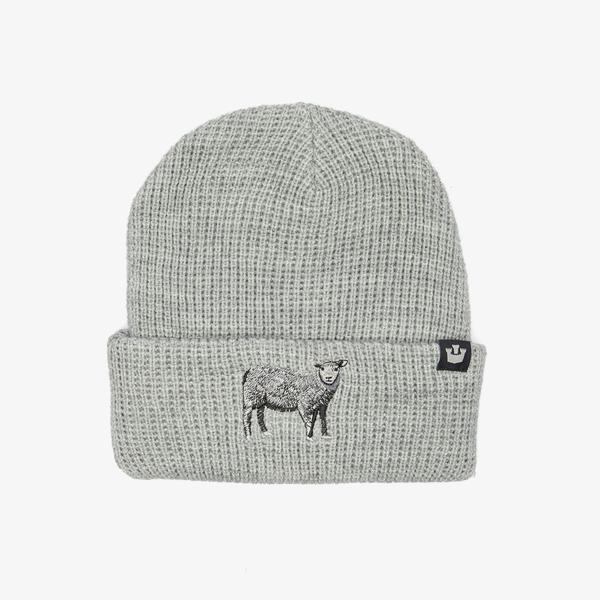 Goorin Bros 107-0172 Ribbed Sheep Unisex Gri Bere