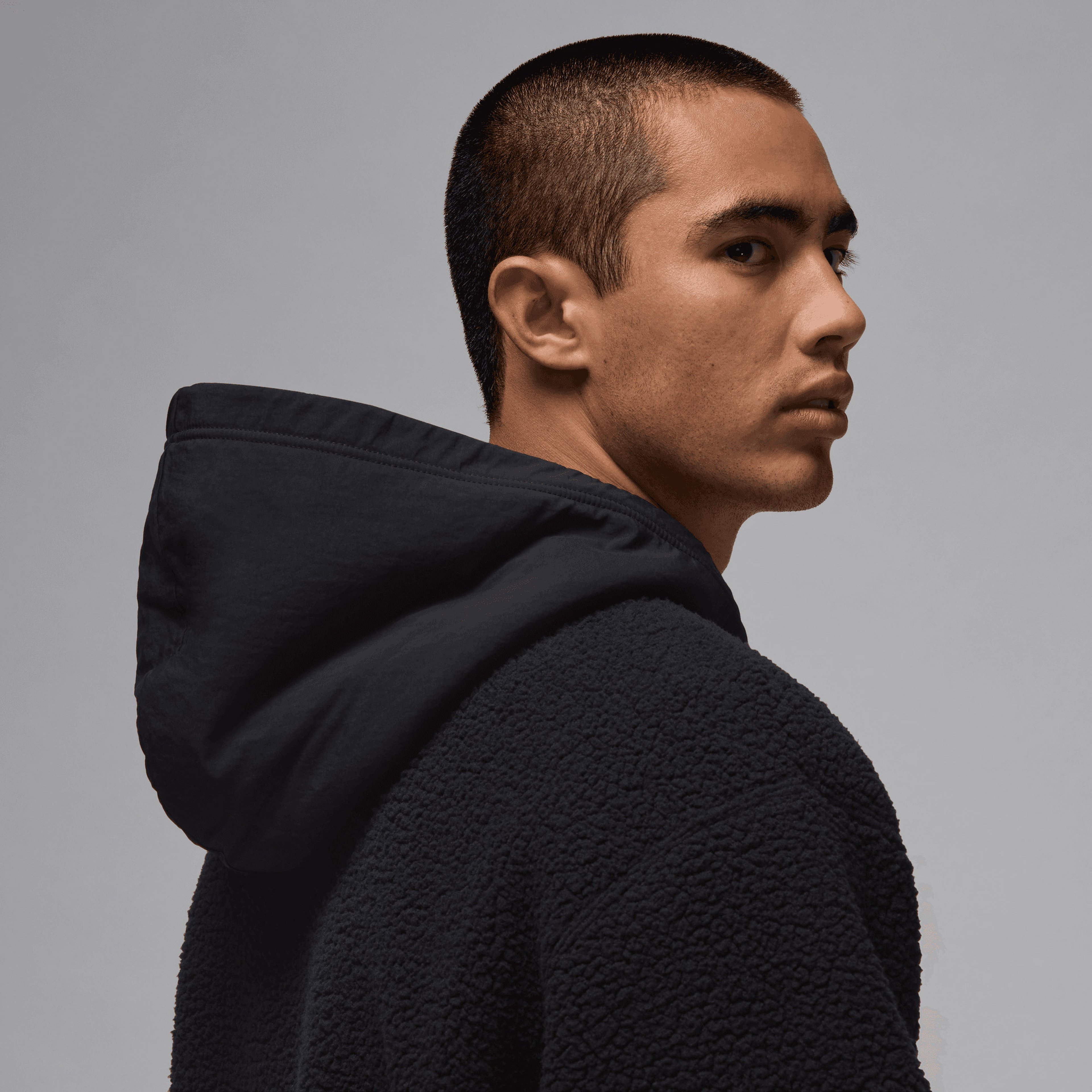 Jordan Flight High Pile Erkek Siyah Sweatshirt