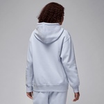 Jordan Flight Fleece Satin Kadın Mavi Hoodie