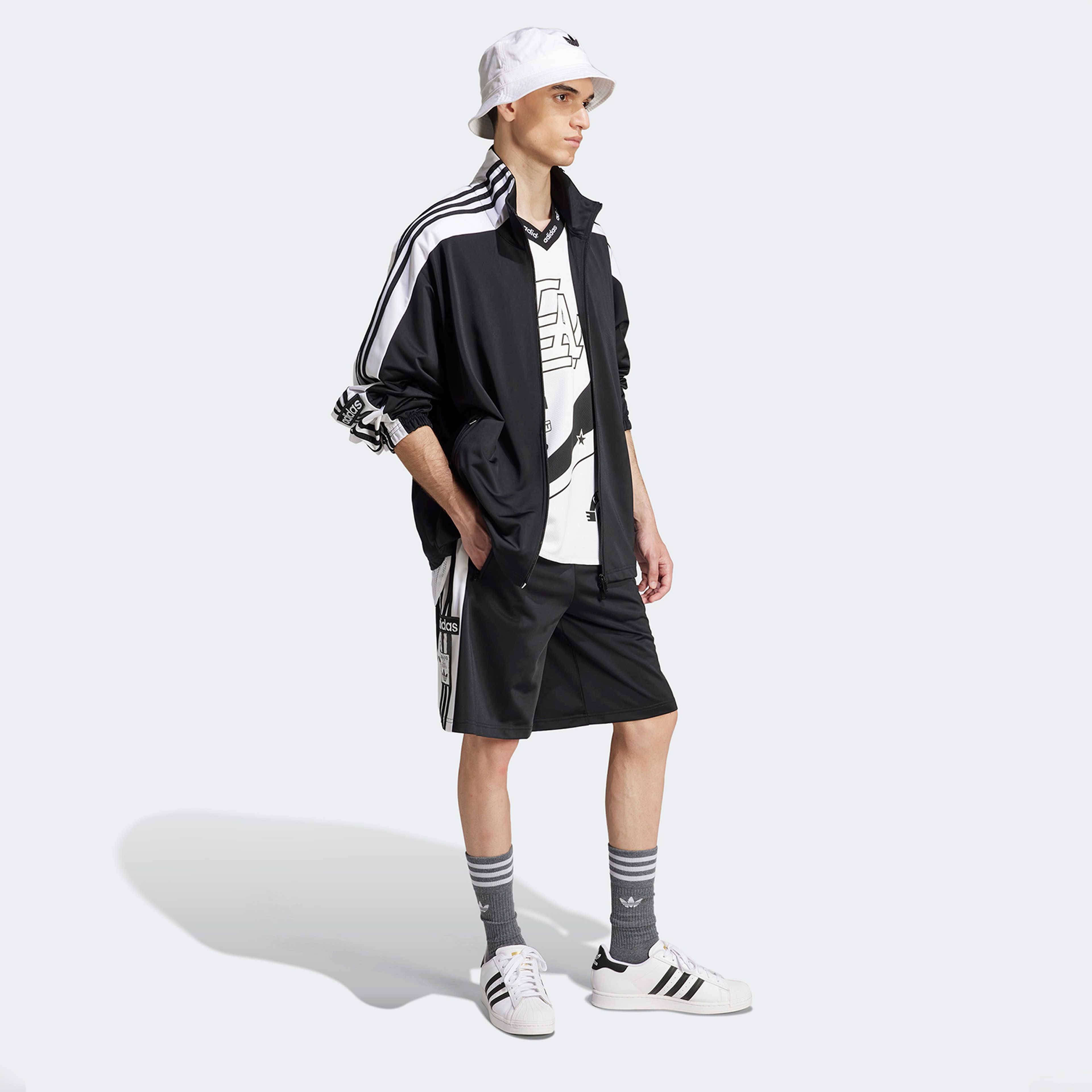 adidas Megabreak Erkek Siyah Ceket