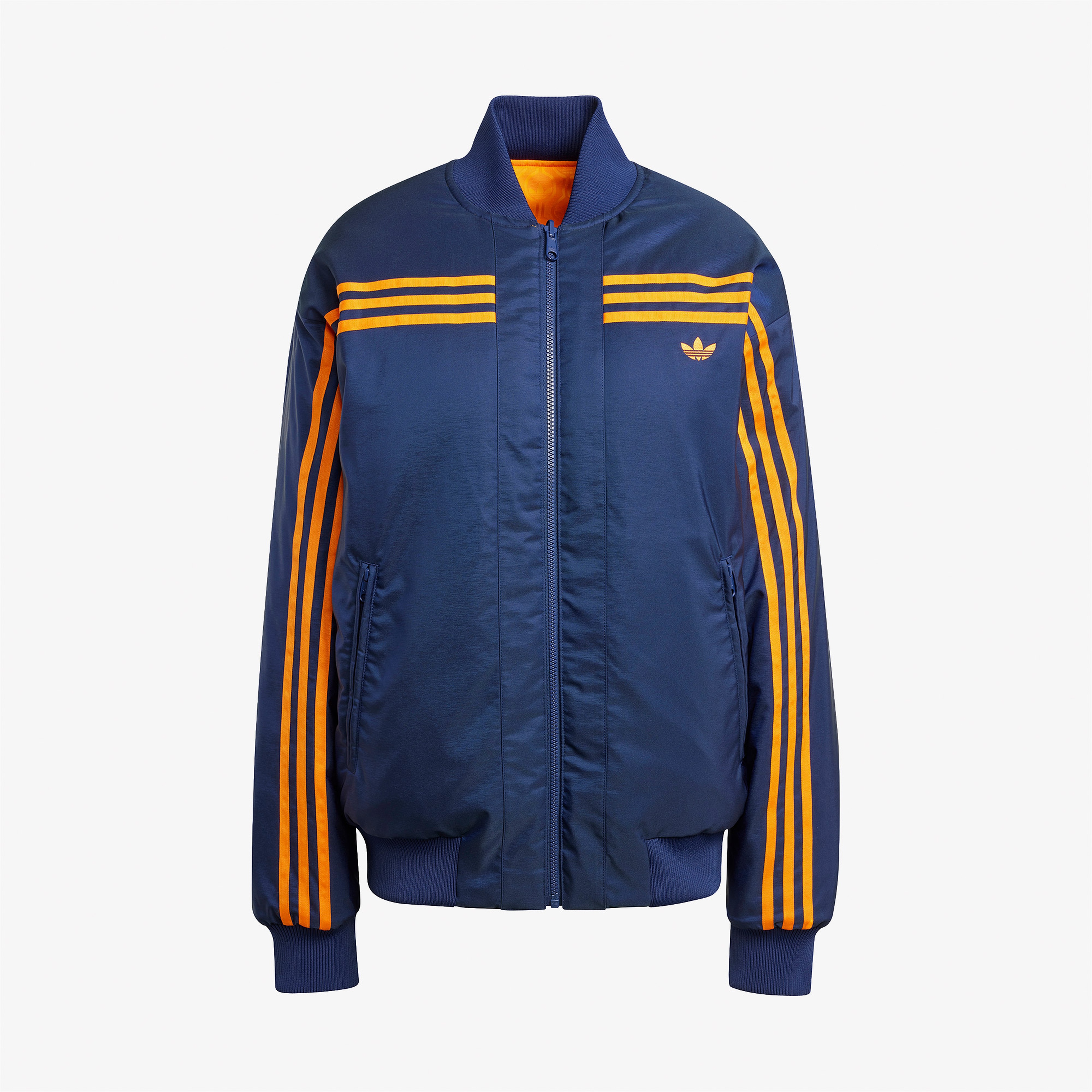 adidas 70s Reversible Oversized Bomber Turuncu Ceket