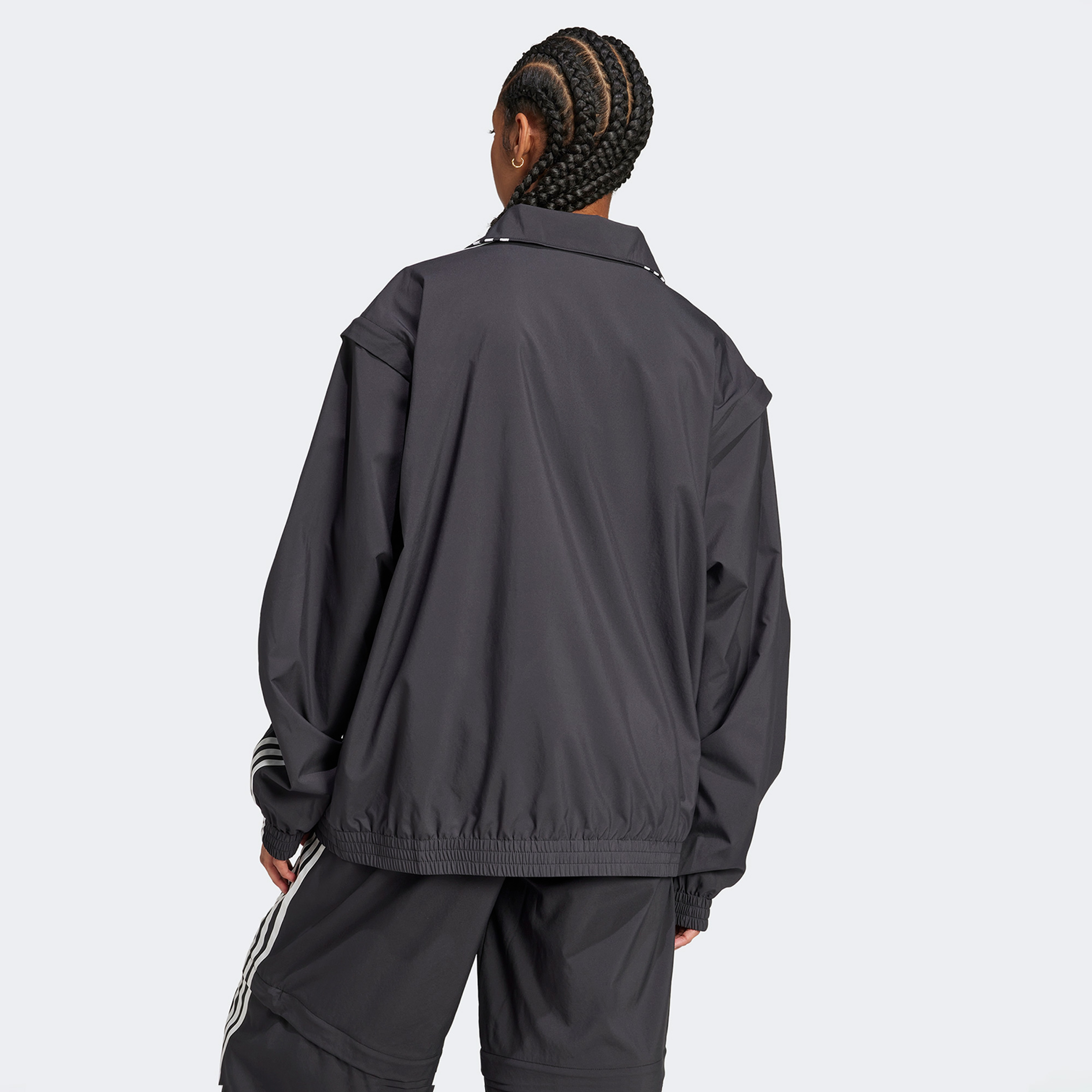 adidas Ovzd Zip Off Tt Kadın Siyah Eşofman Üstü