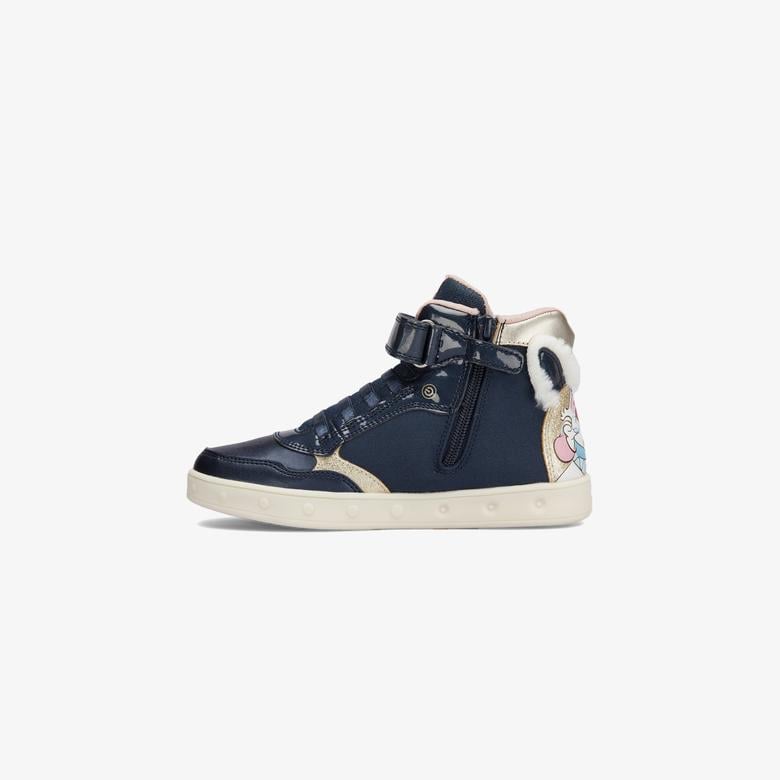 Geox J Skylin G. G Çocuk Lacivert Sneaker