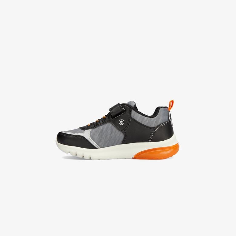 Geox J Ciberdron Çocuk Siyah Spor Ayakkabı