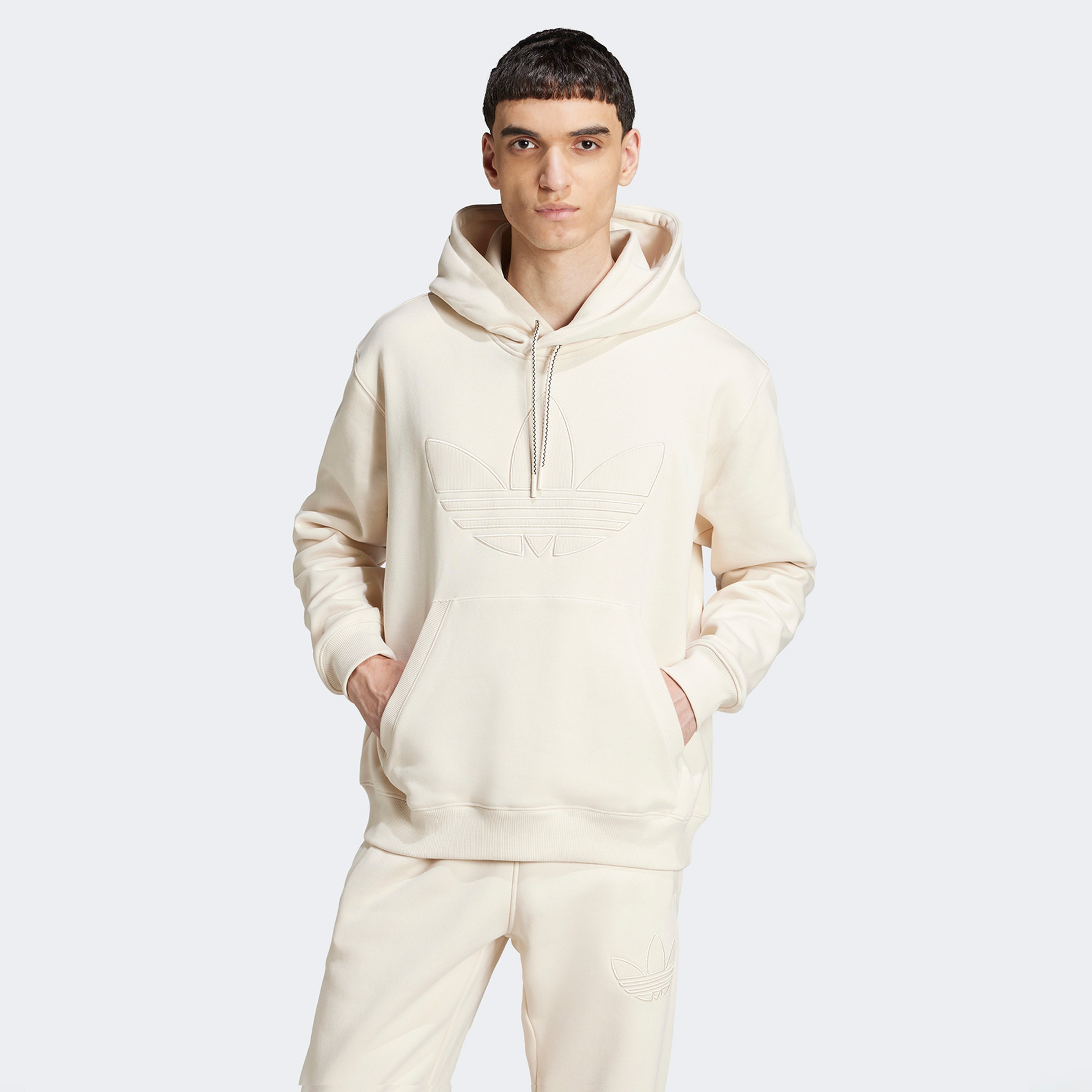 adidas Hooded Erkek Beyaz Hoodie