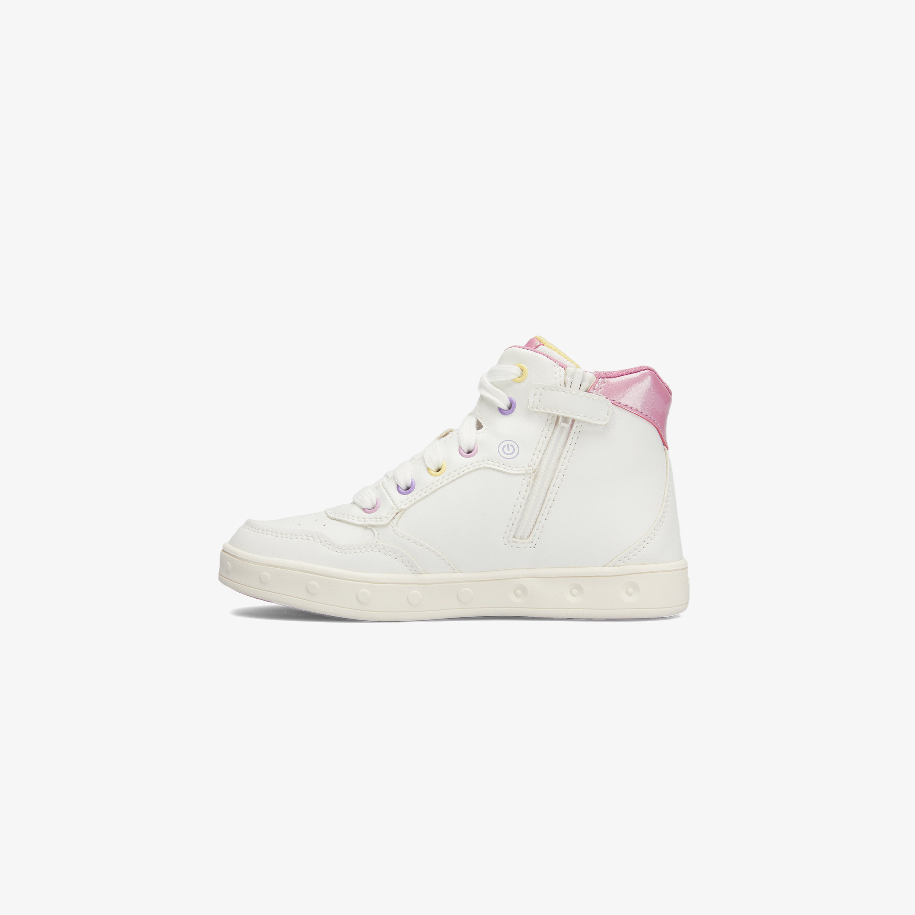 Geox J Skylin G. C Çocuk Beyaz Spor Ayakkabı