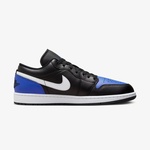 Nike Air Jordan 1 Low Erkek Siyah/Mavi Sneaker