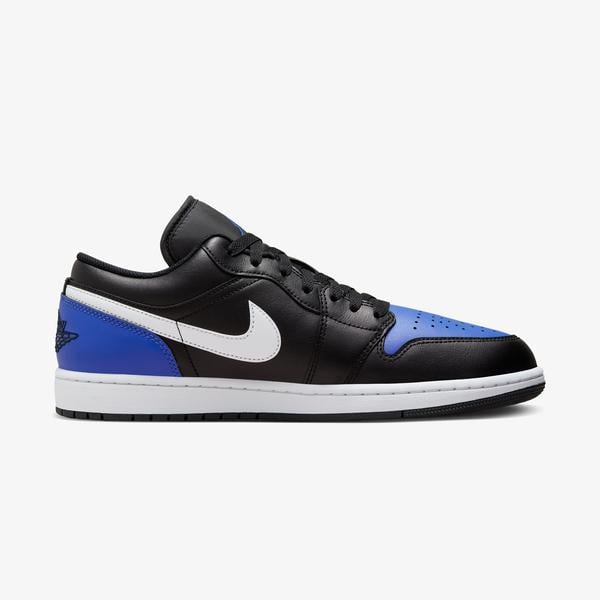 Nike Air Jordan 1 Low Erkek Siyah/Mavi Sneaker