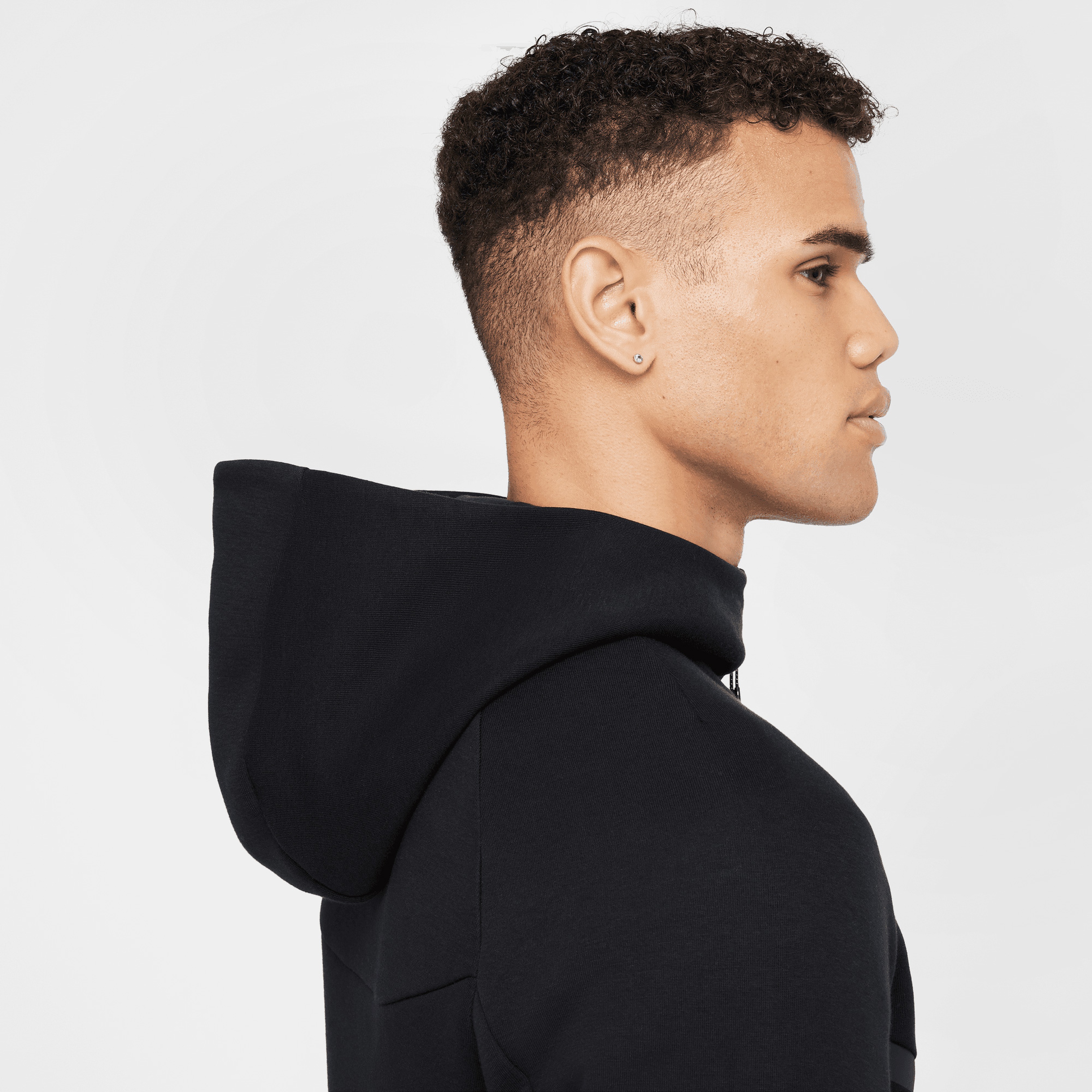 Nike Sportswear Tech Fleece Erkek Siyah Sweatshirt