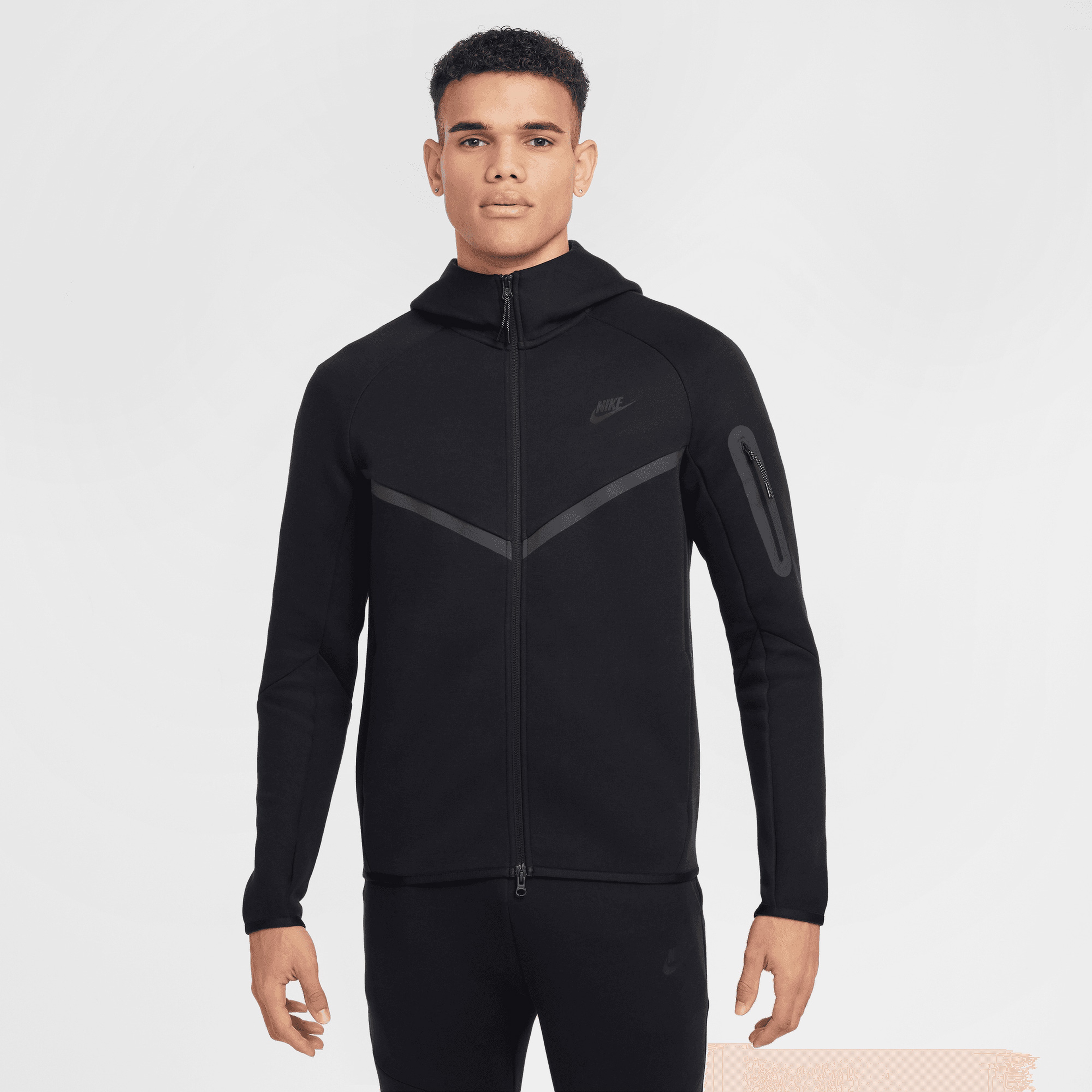 Nike Sportswear Tech Fleece Erkek Siyah Sweatshirt