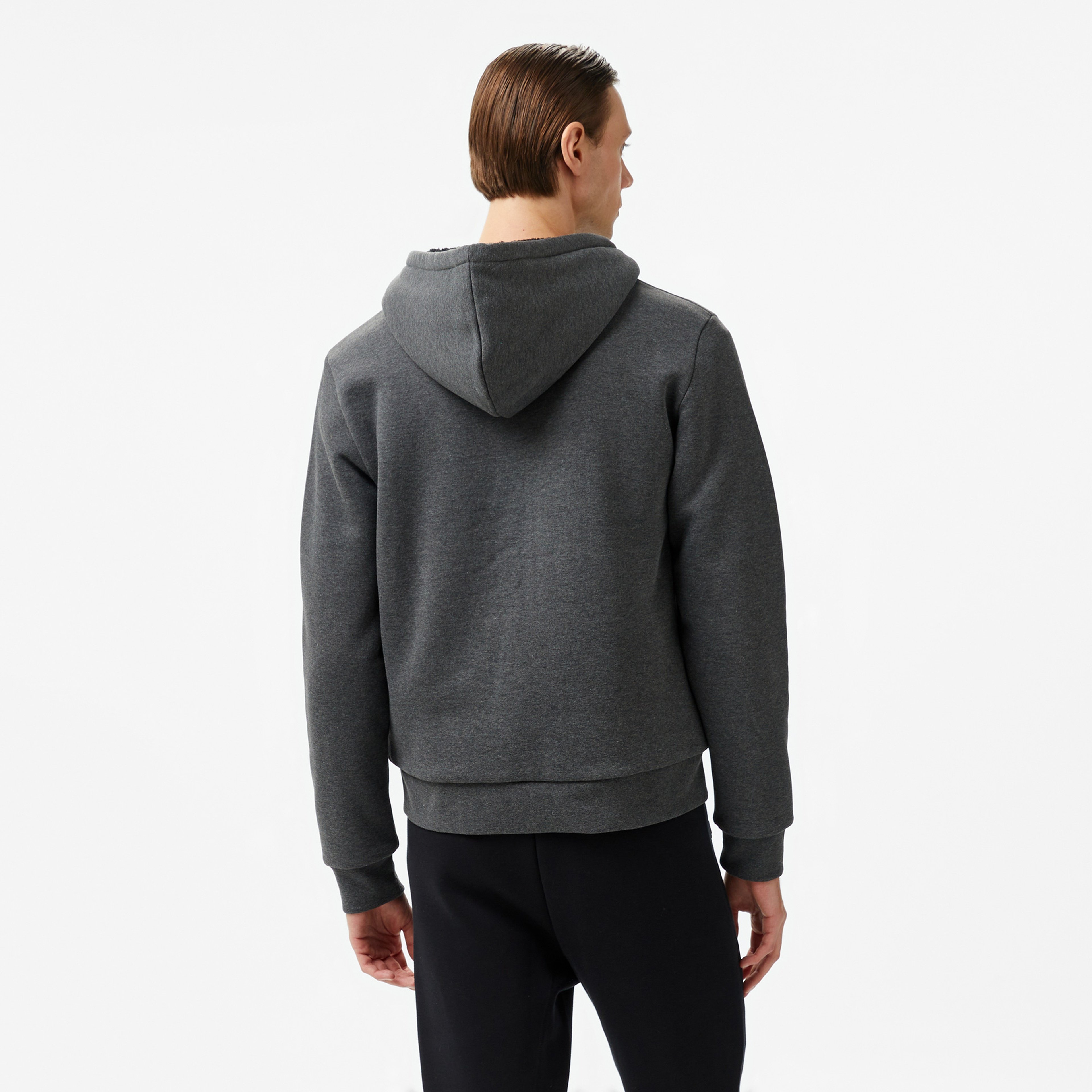 Sportempt St167 Erkek Gri Eşofman Üstü