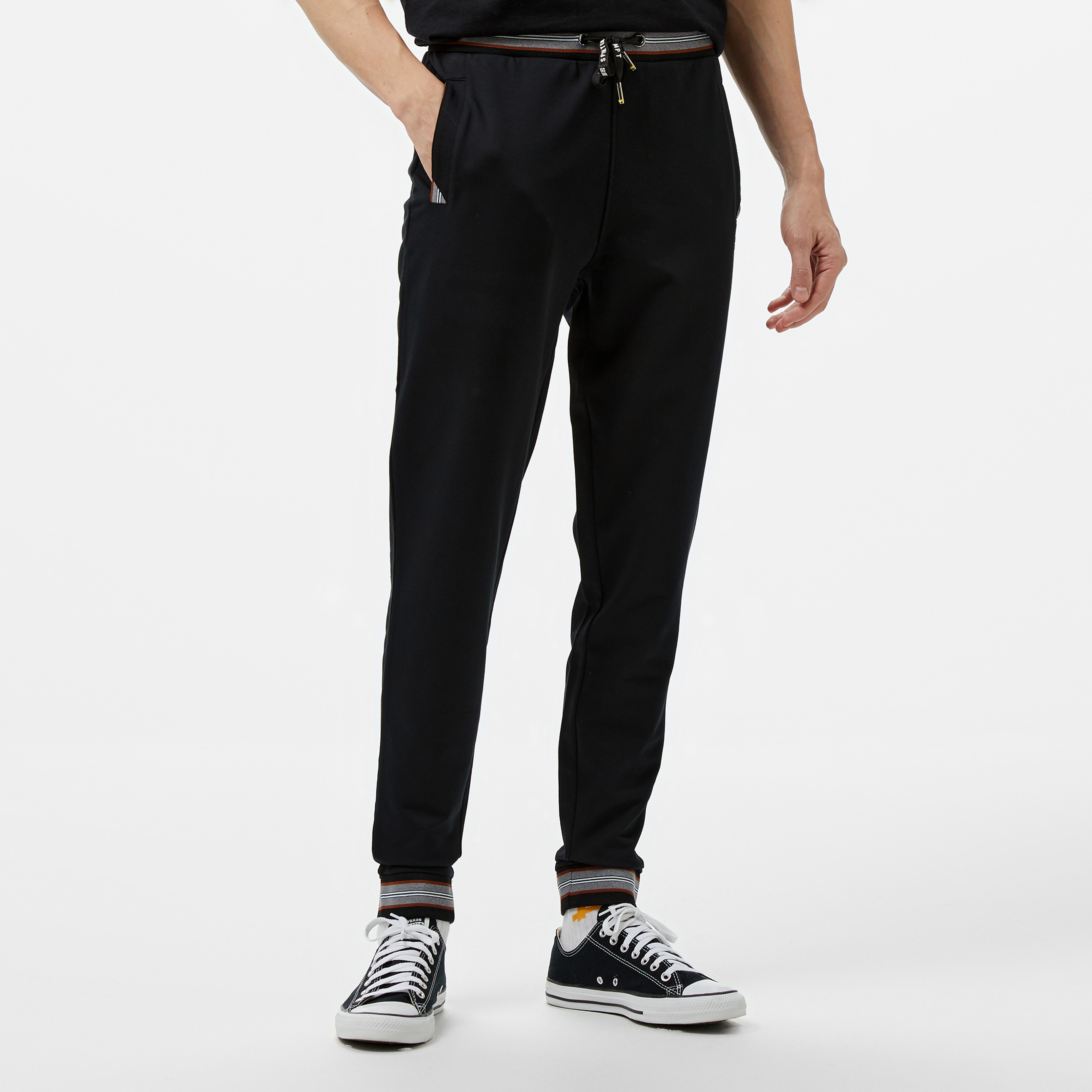 Sportempt St176 Erkek Siyah Eşofman Altı