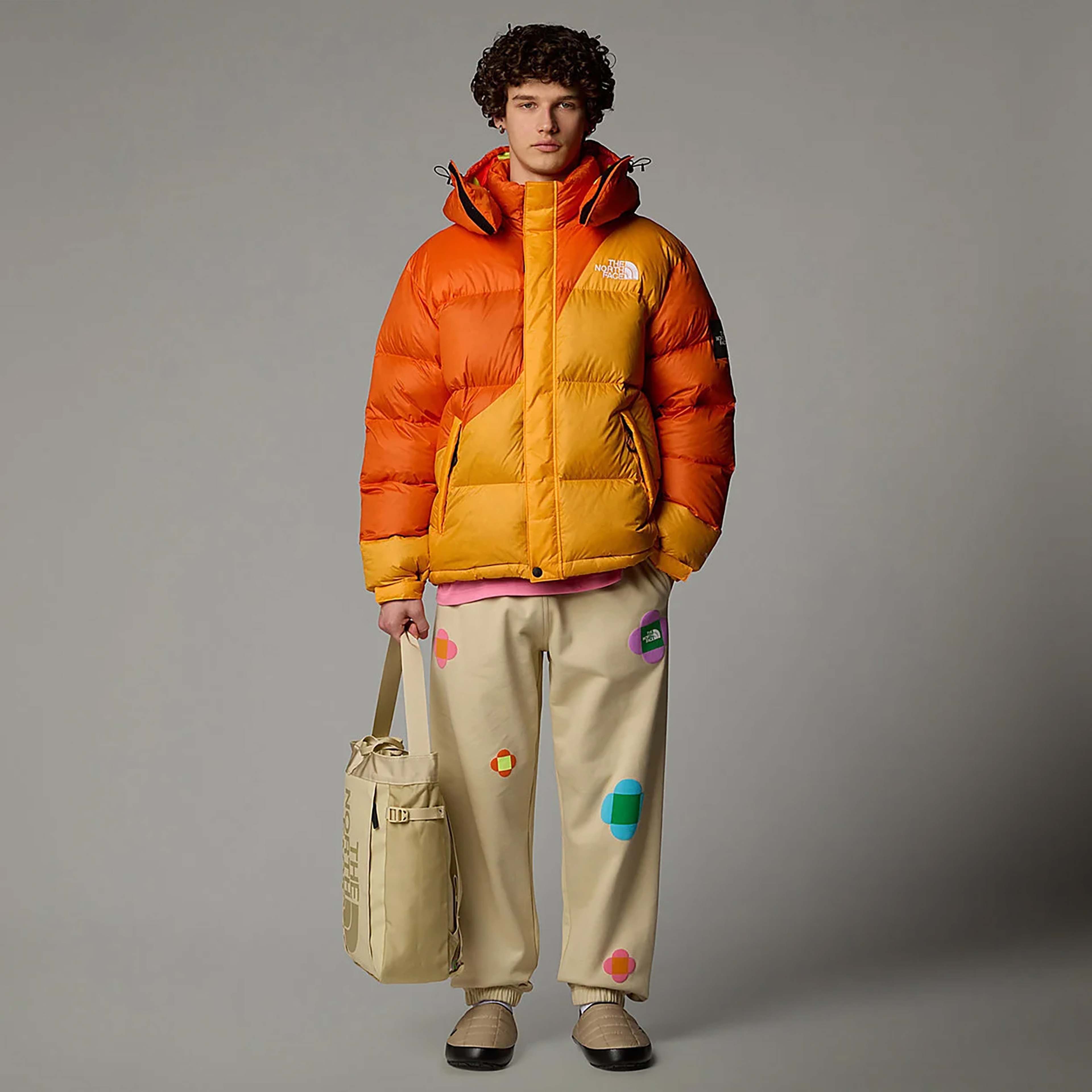 The North Face X Yinka Ilori Down Erkek Turuncu Mont