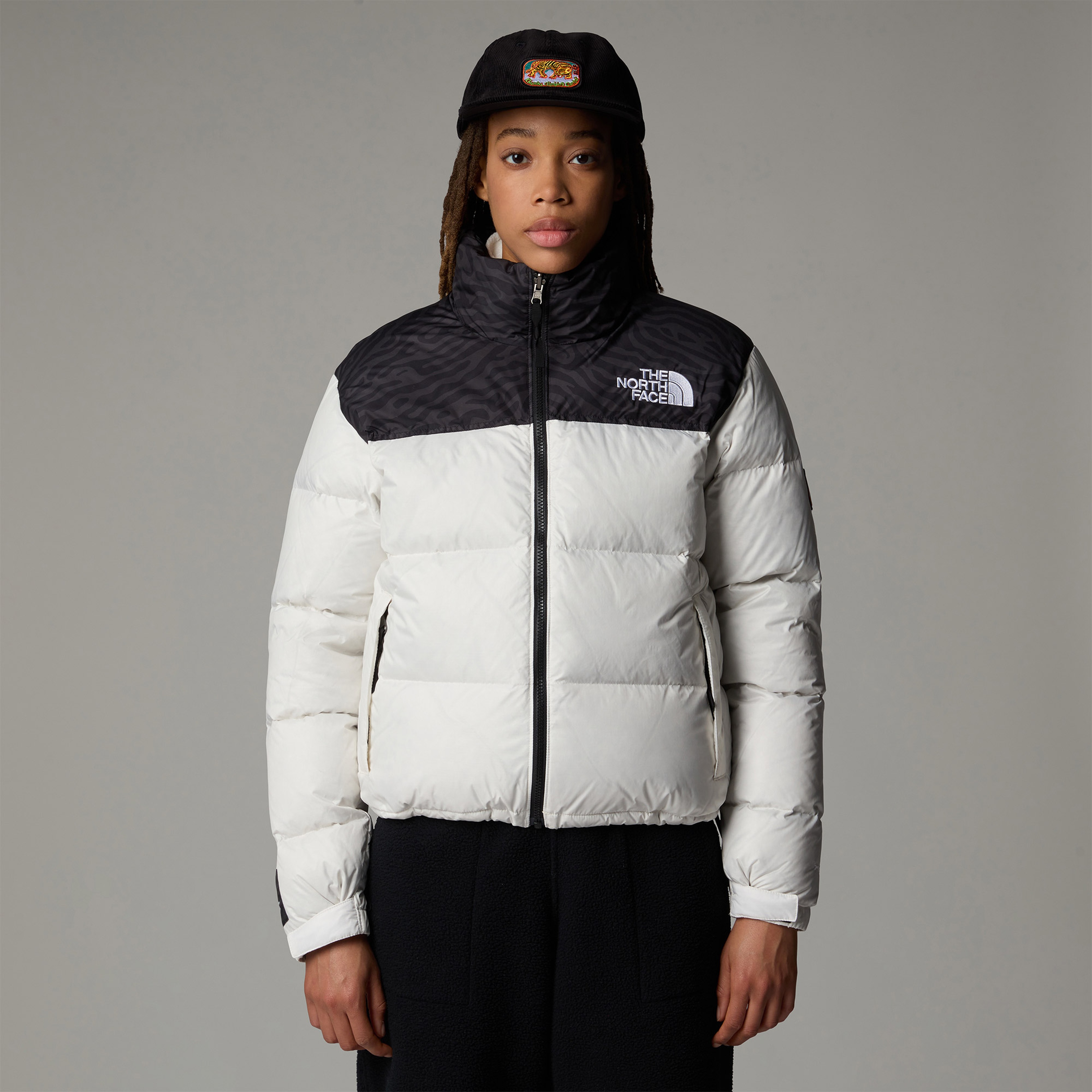 The North Face 1996 Nuptse Kadın Beyaz Mont