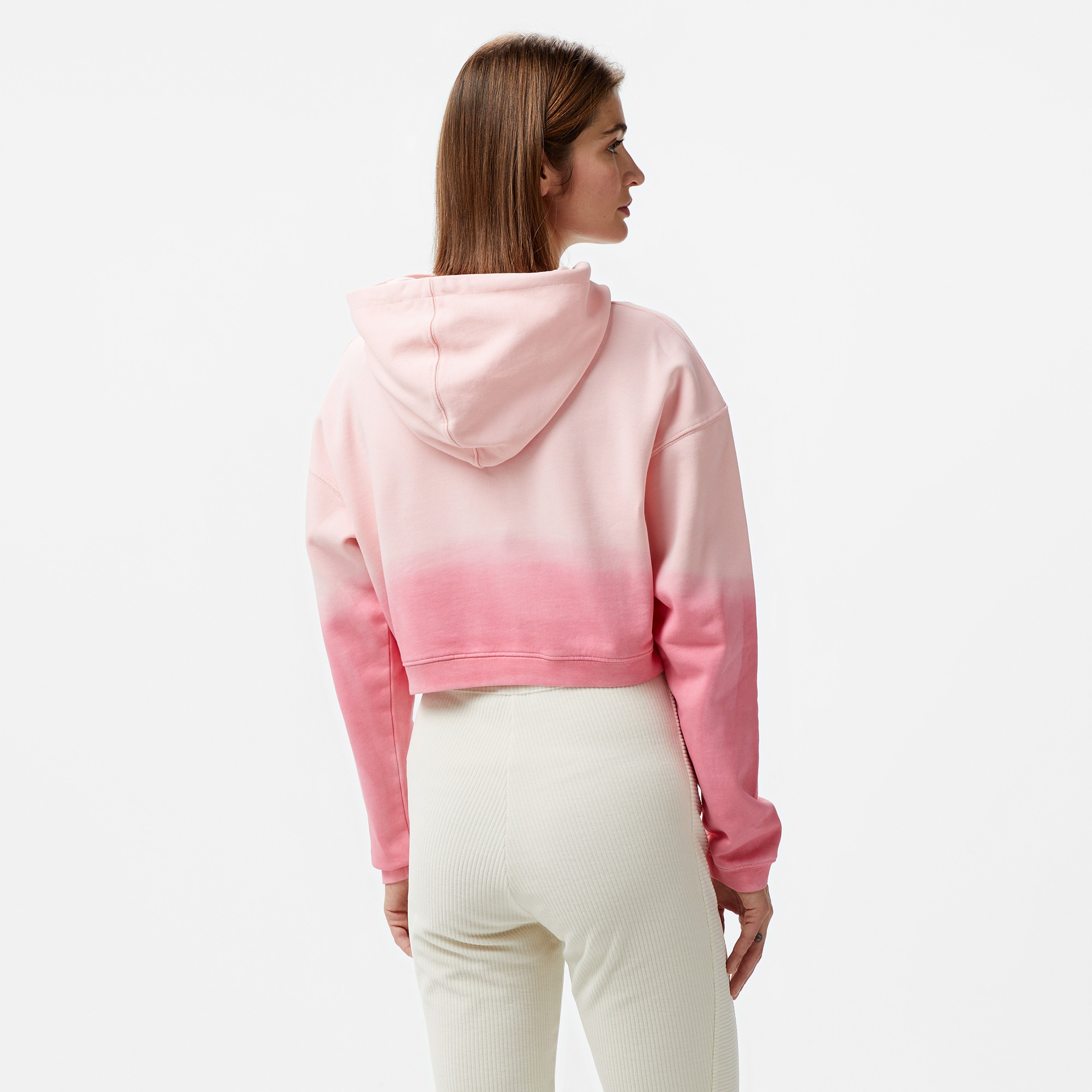 Les Benjamins 304 Kadın Pembe Hoodie