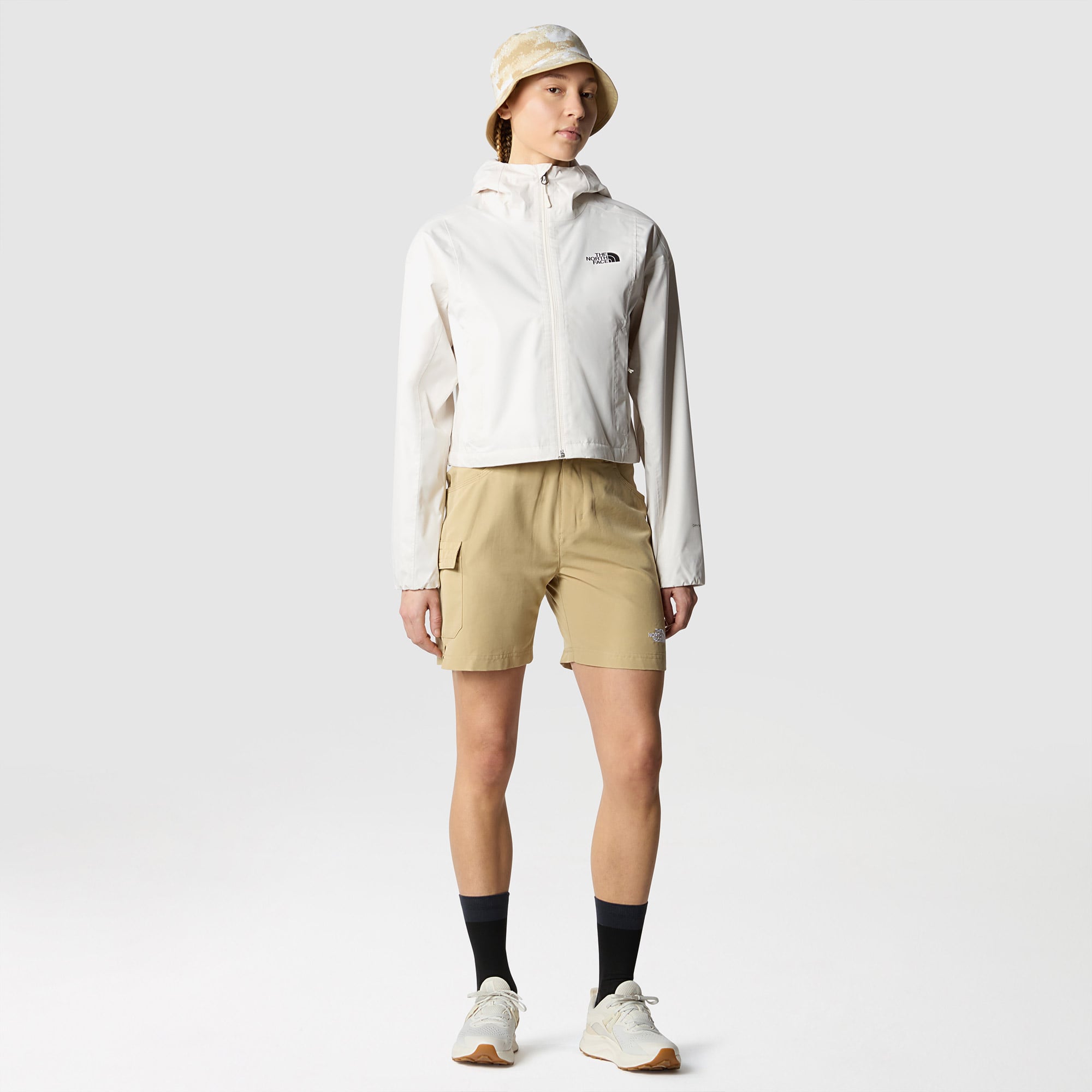 The North Face Cropped Quest Beyaz Kadın Polar