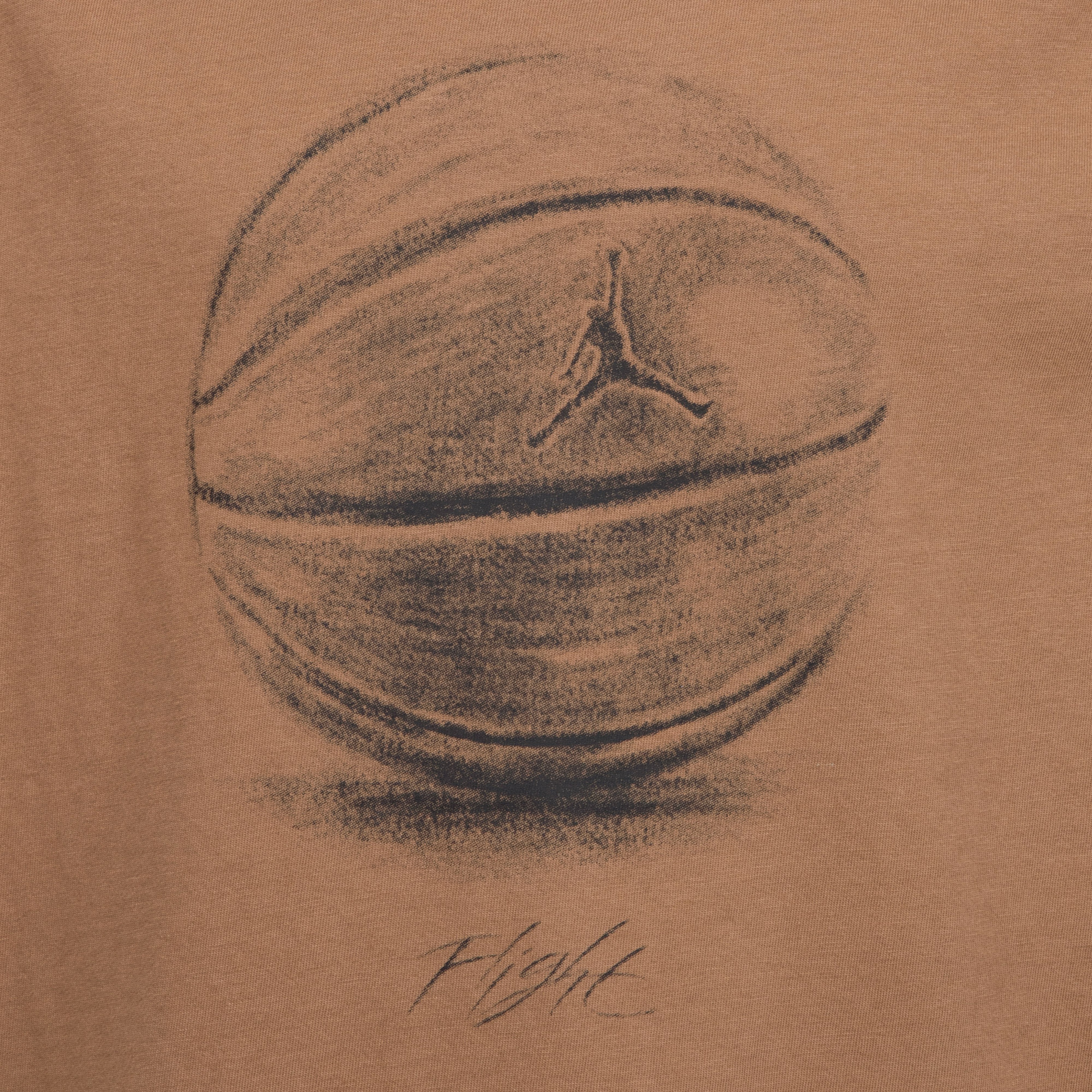 Jordan Game Of Flight Çocuk Kahverengi Günlük T-Shirt