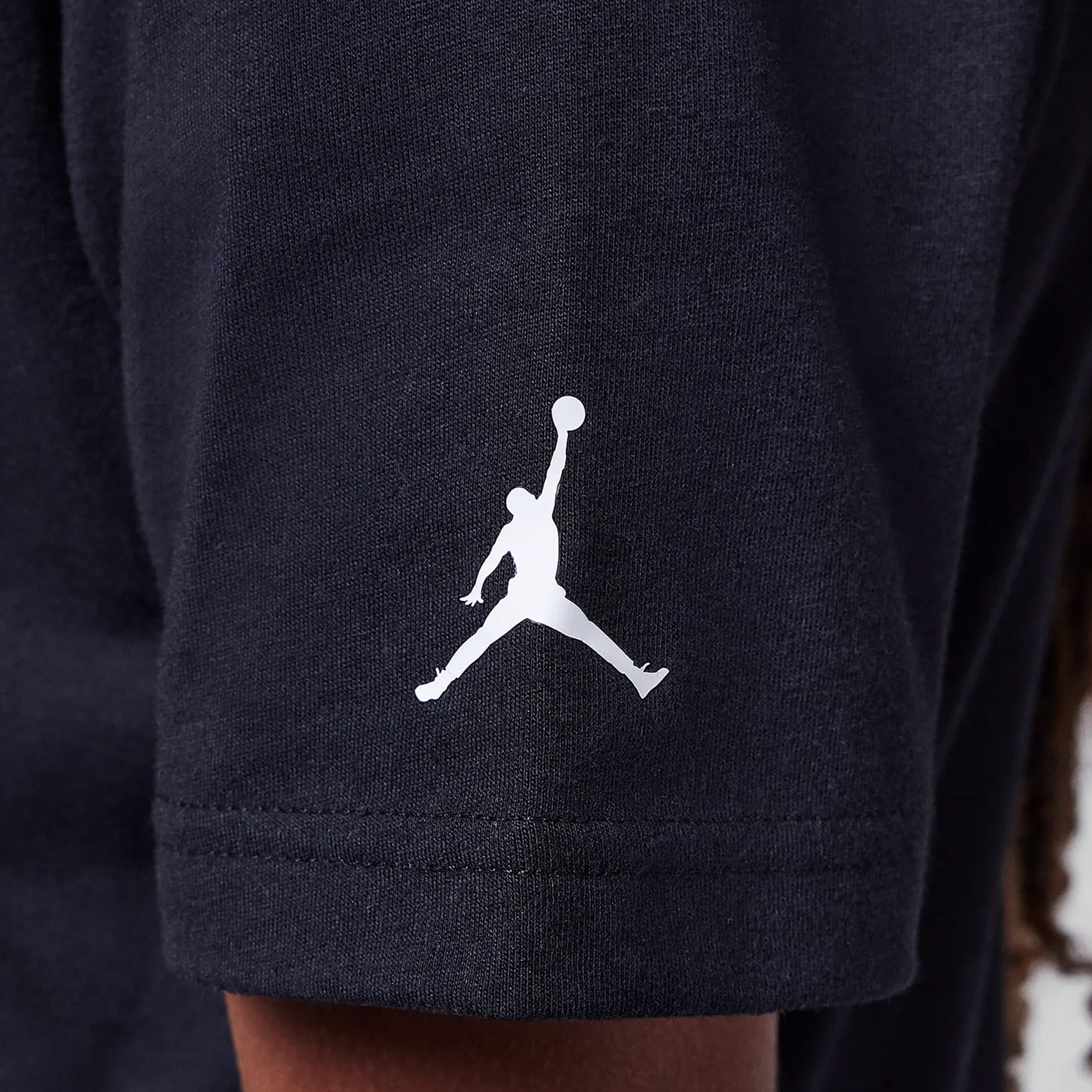 Jordan Shattered Glass Çocuk Siyah Günlük T-Shirt