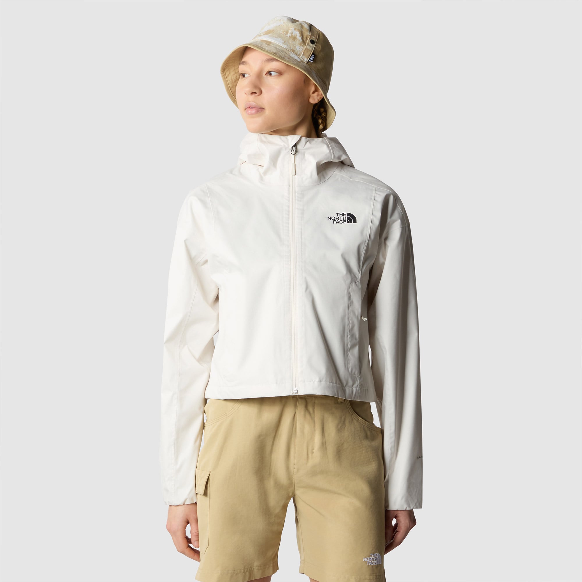 The North Face Cropped Quest Beyaz Kadın Polar