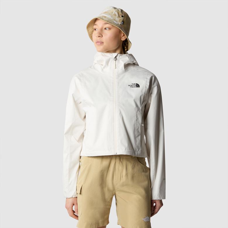 The North Face Cropped Quest Beyaz Kadın Polar