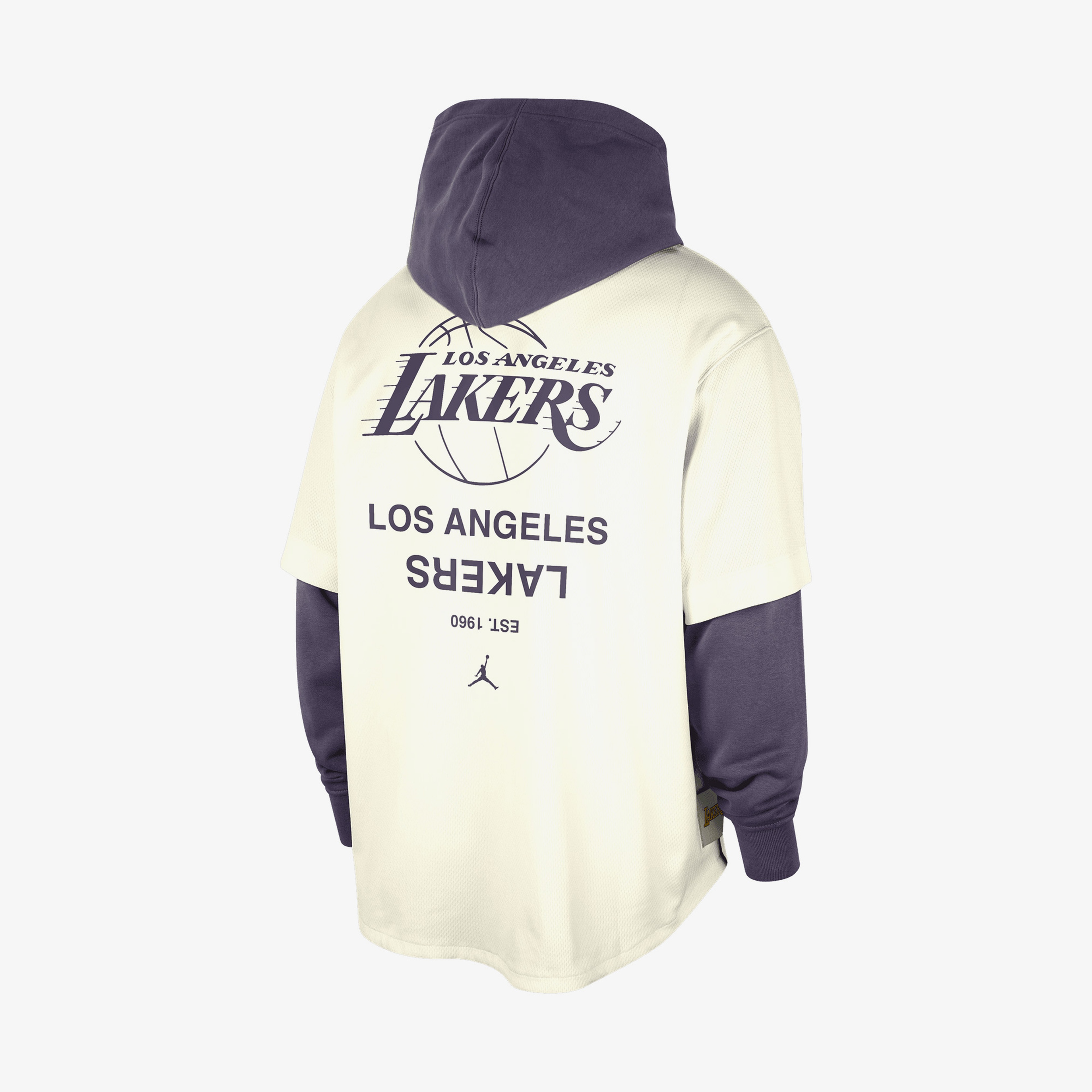 Jordan NBA Los Angeles Lakers Erkek Bej Ceket