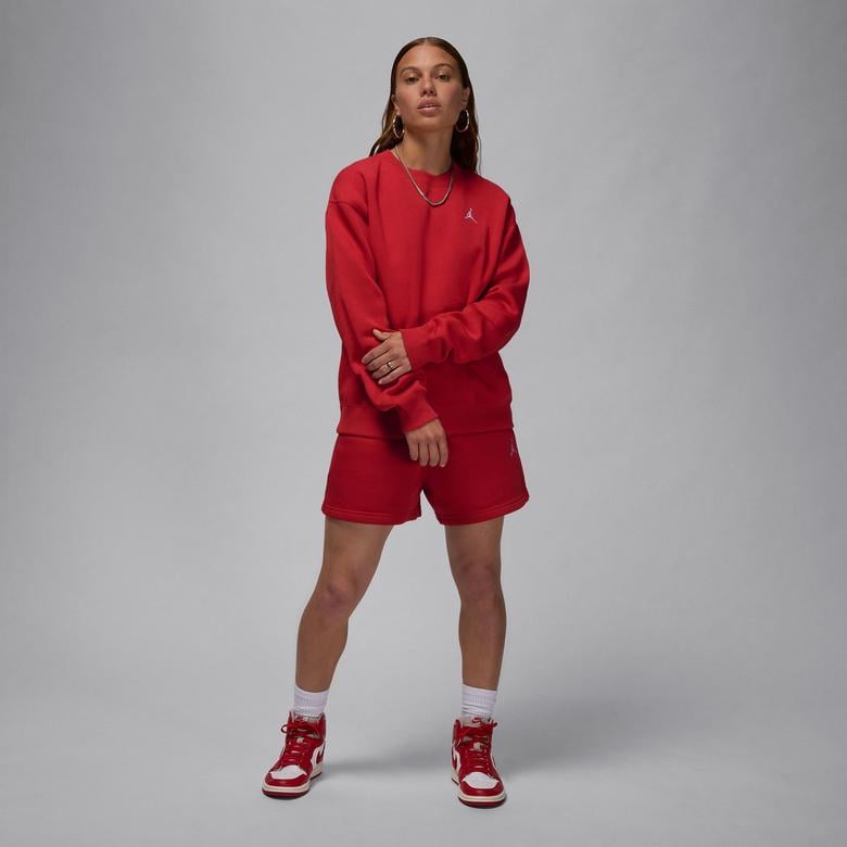 Jordan Brooklyn Fleece Kadın Kırmızı Sweatshirt