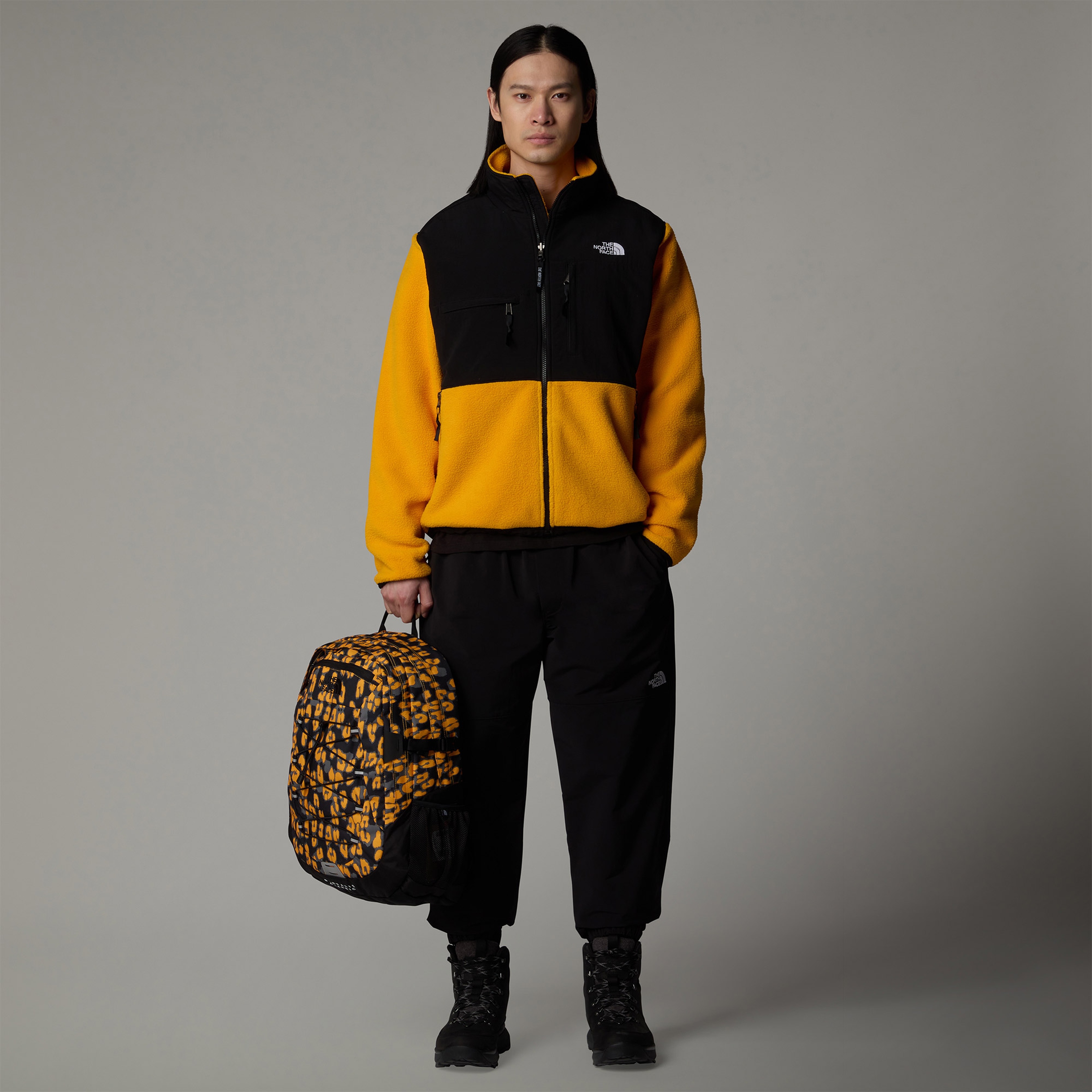 The North Face Retro Denali Erkek Sarı/Siyah Ceket