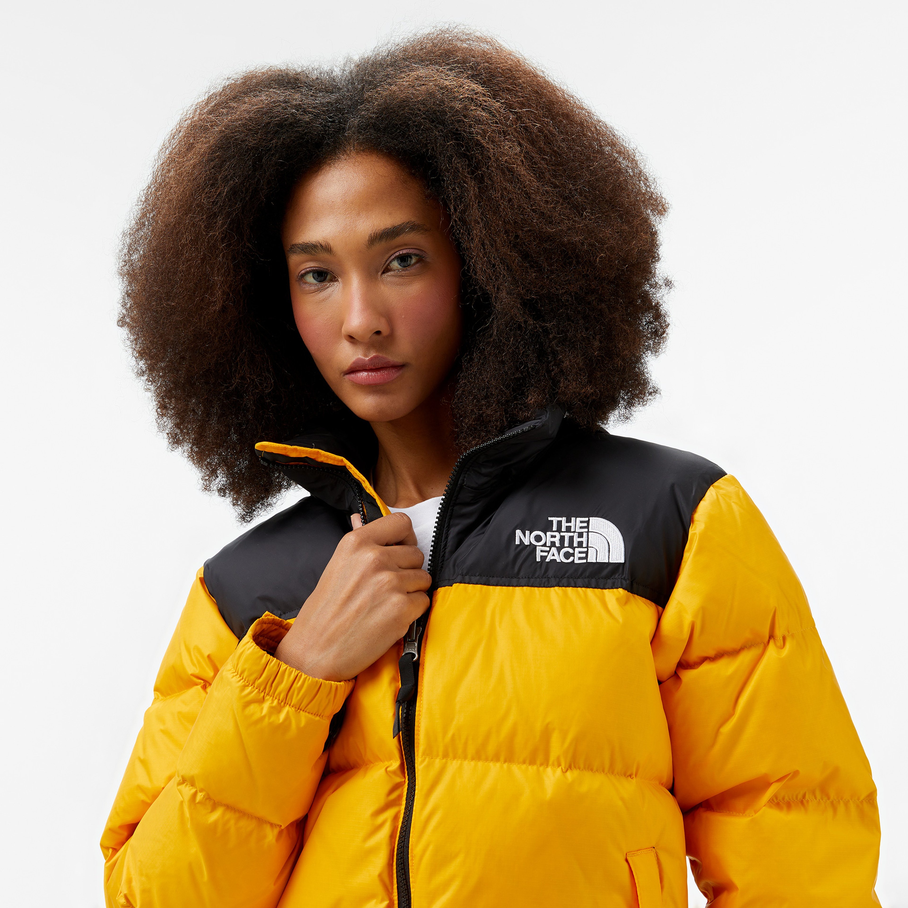 The North Face 1996 Retro Nuptse Kadın Sarı Mont