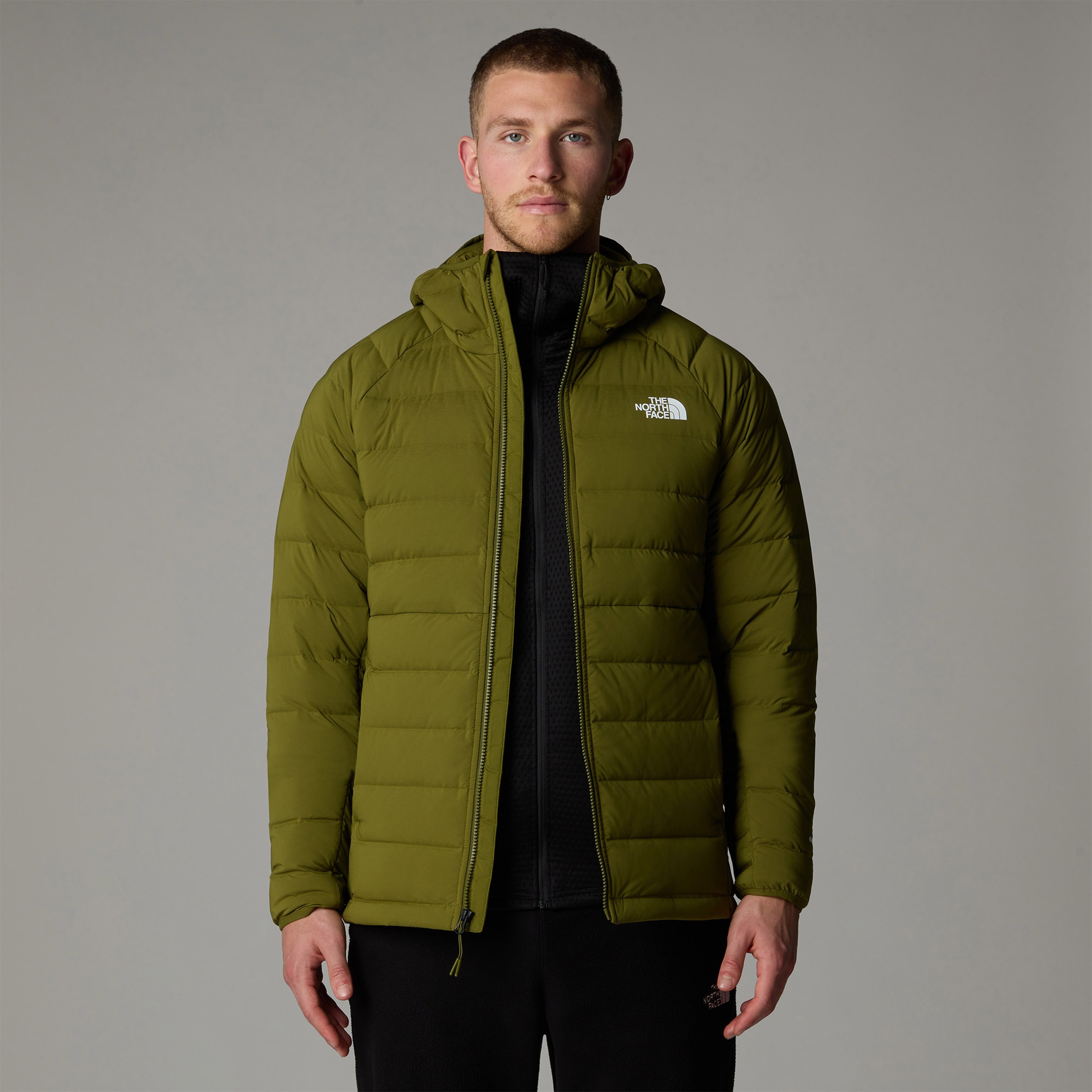 The North Face Belleview Strech Erkek Haki Kaz Tüyü Mont