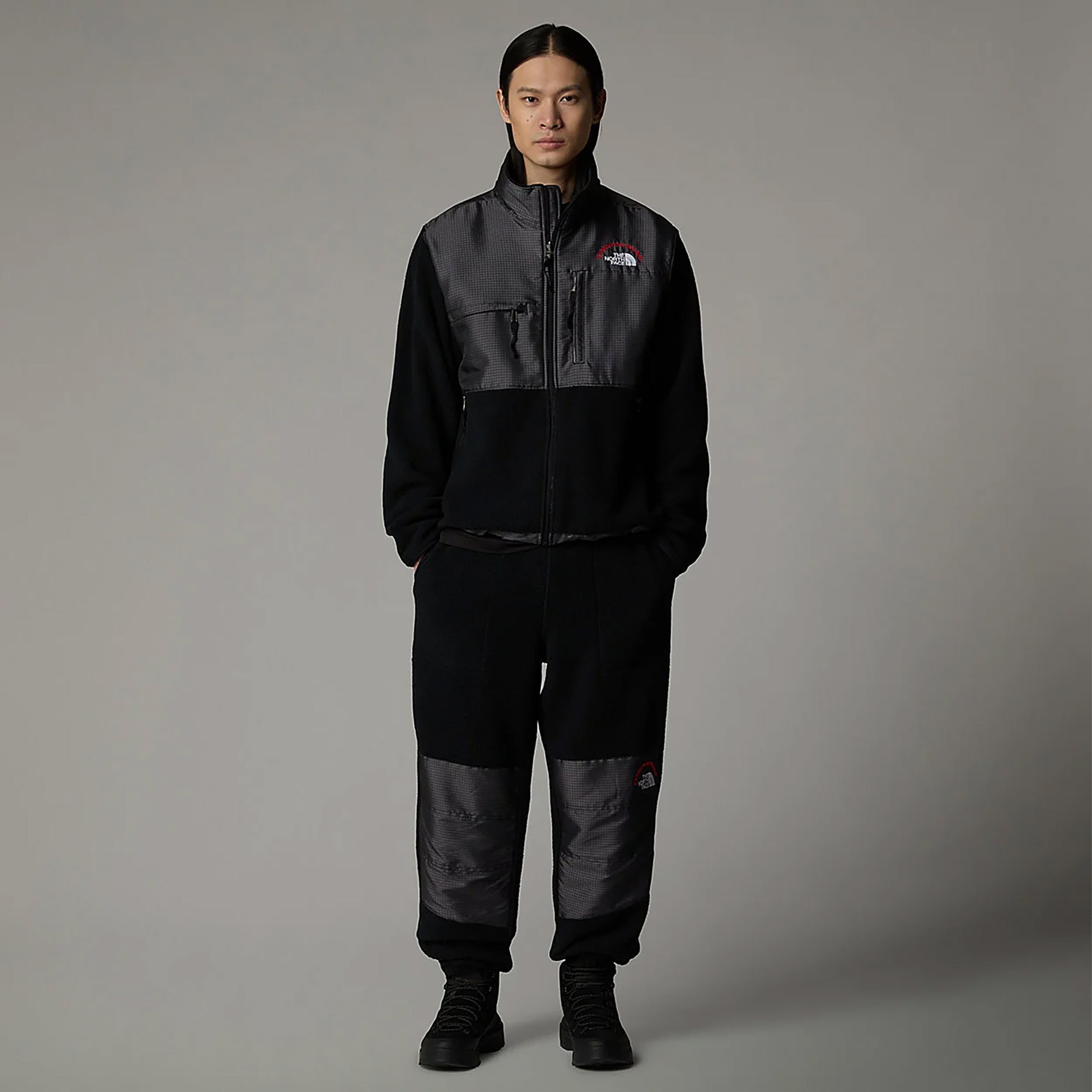 The North Face Retro Denali Erkek Gri/Siyah Ceket