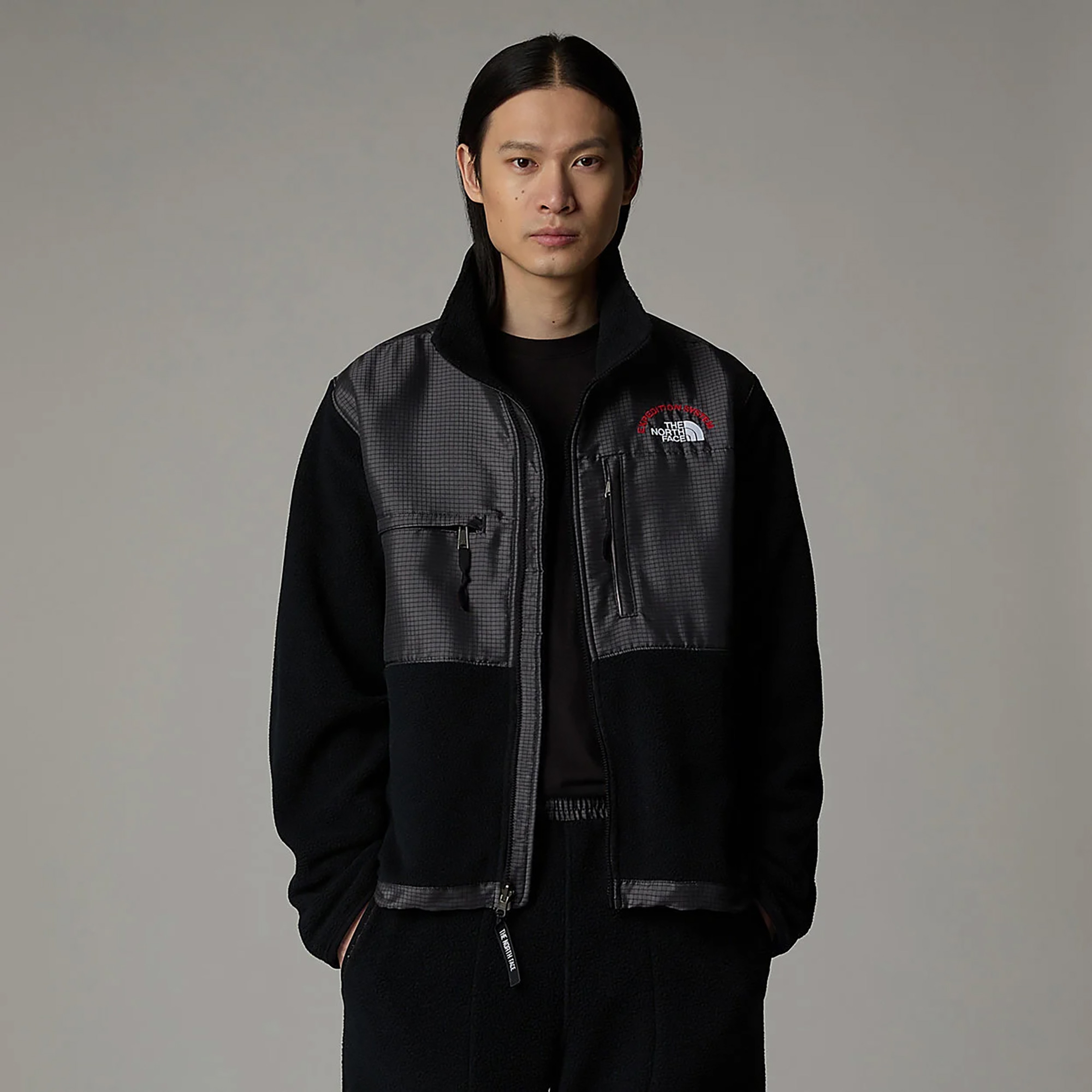 The North Face Retro Denali Erkek Gri/Siyah Ceket