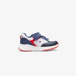 Tommy Hilfiger Flag Low Cut Lace Up Velcro Bebek Lacivert Spor Ayakkabı