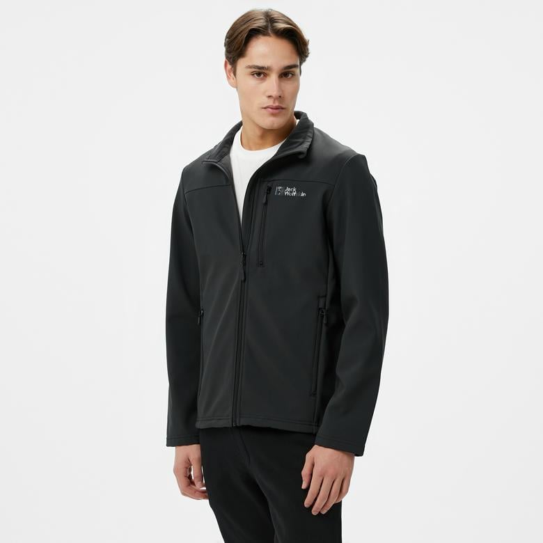 Jack Wolfskin Texashield Core Erkek Siyah Ceket