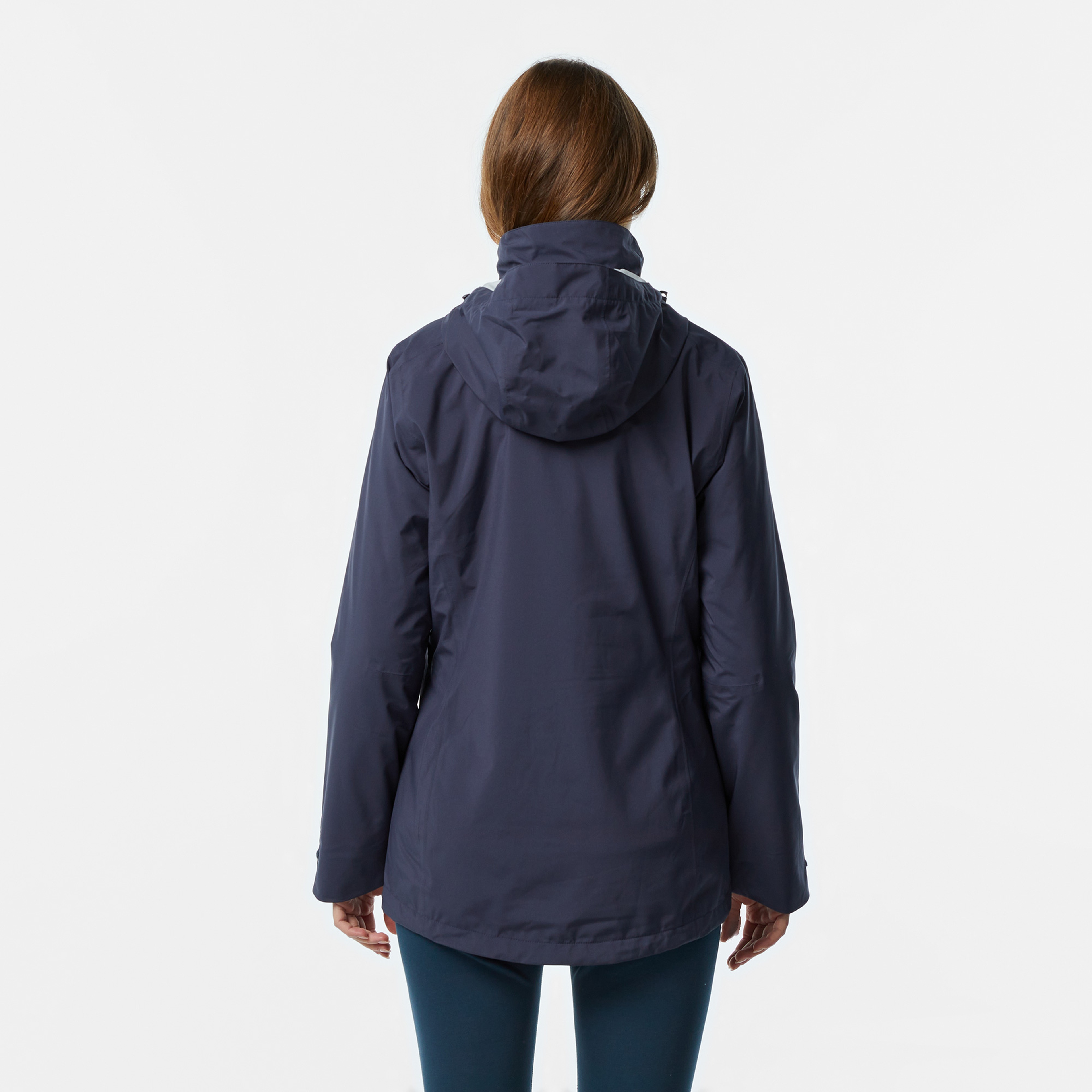 Jack Wolfskin Texapore 3in1 Kadın Gri Ceket