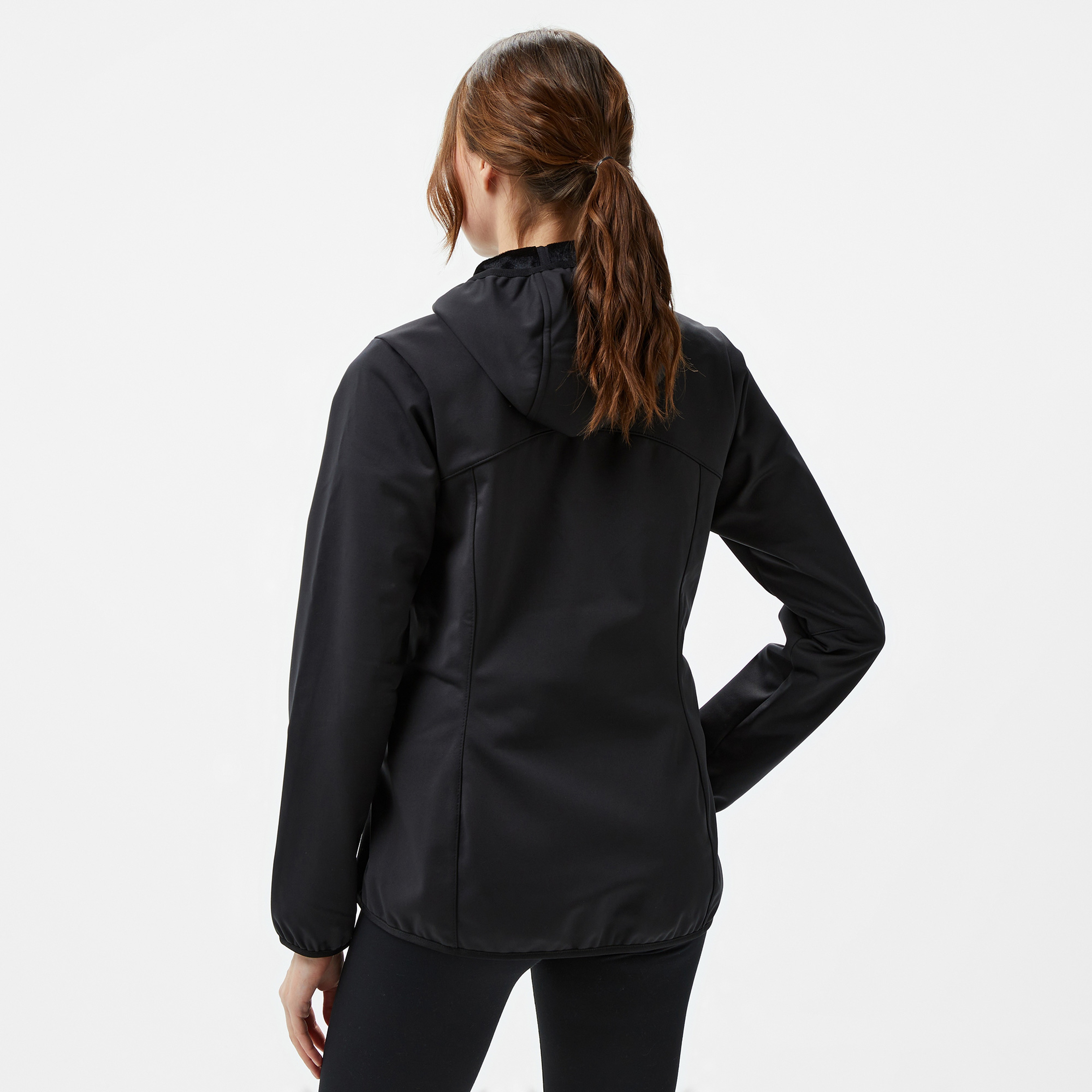 Jack Wolfskin Texashield Core Kadın Siyah Ceket