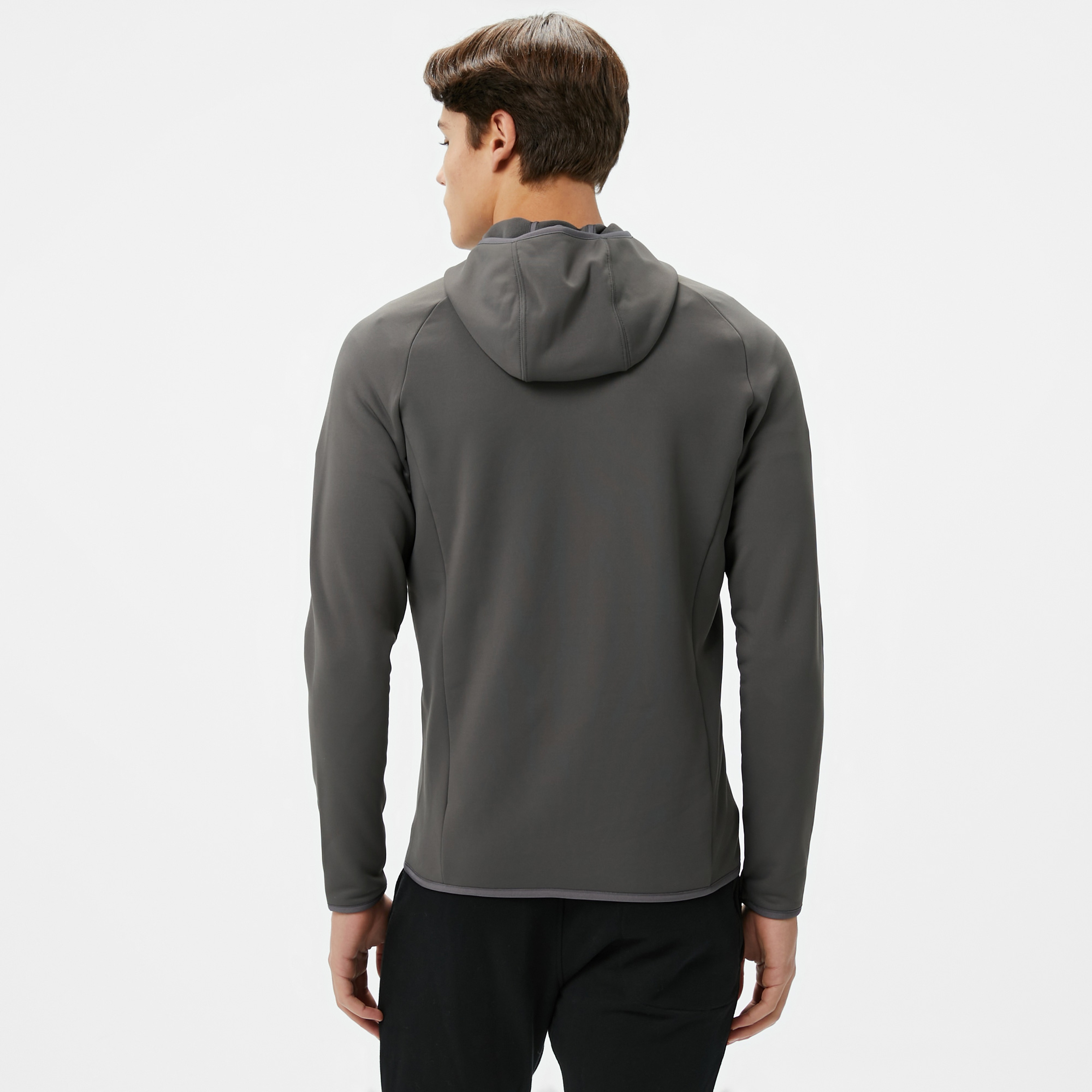 Jack Wolfskin Fleece Erkek Gri Ceket