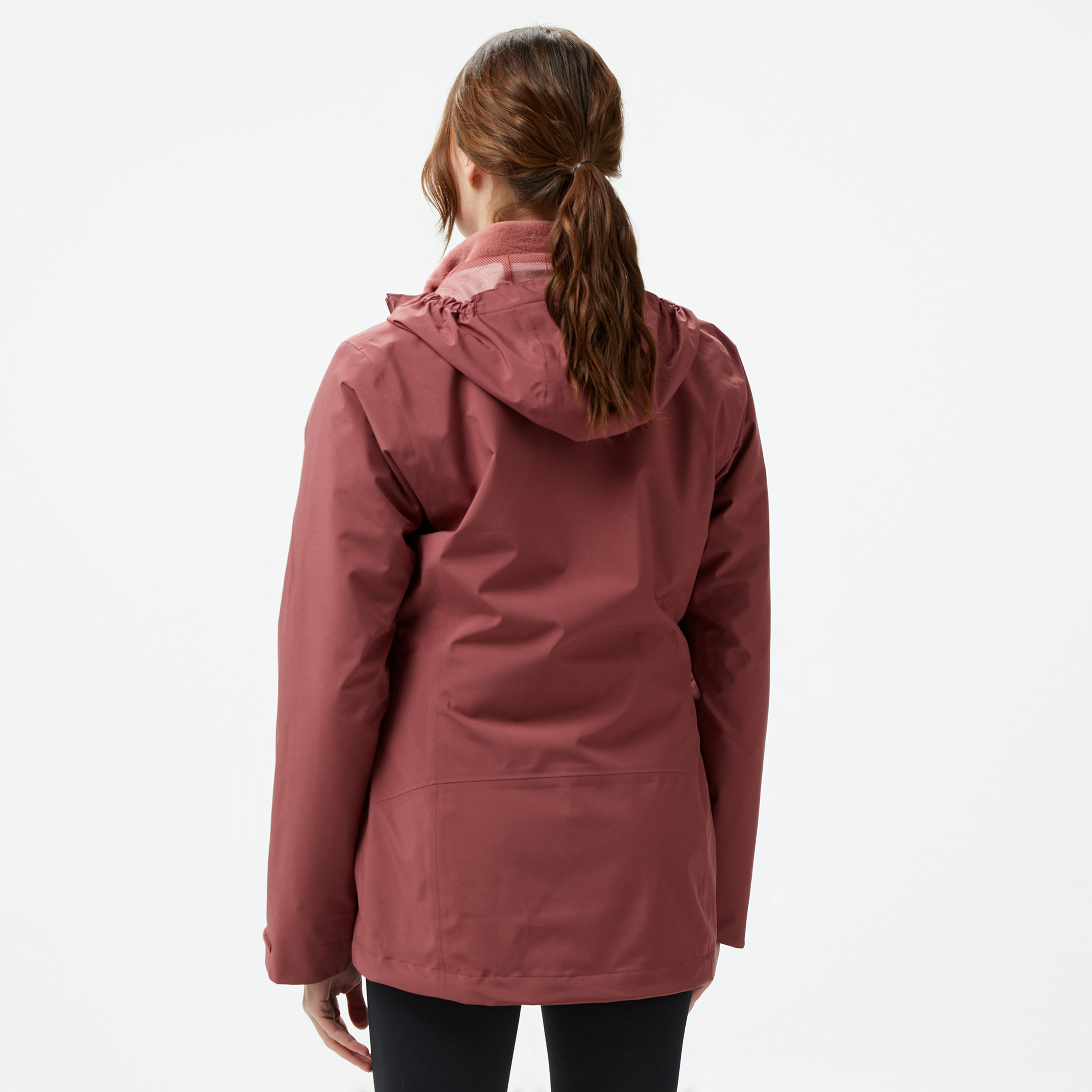 Jack Wolfskin Texapore 3in1 Kadın Kırmızı Ceket
