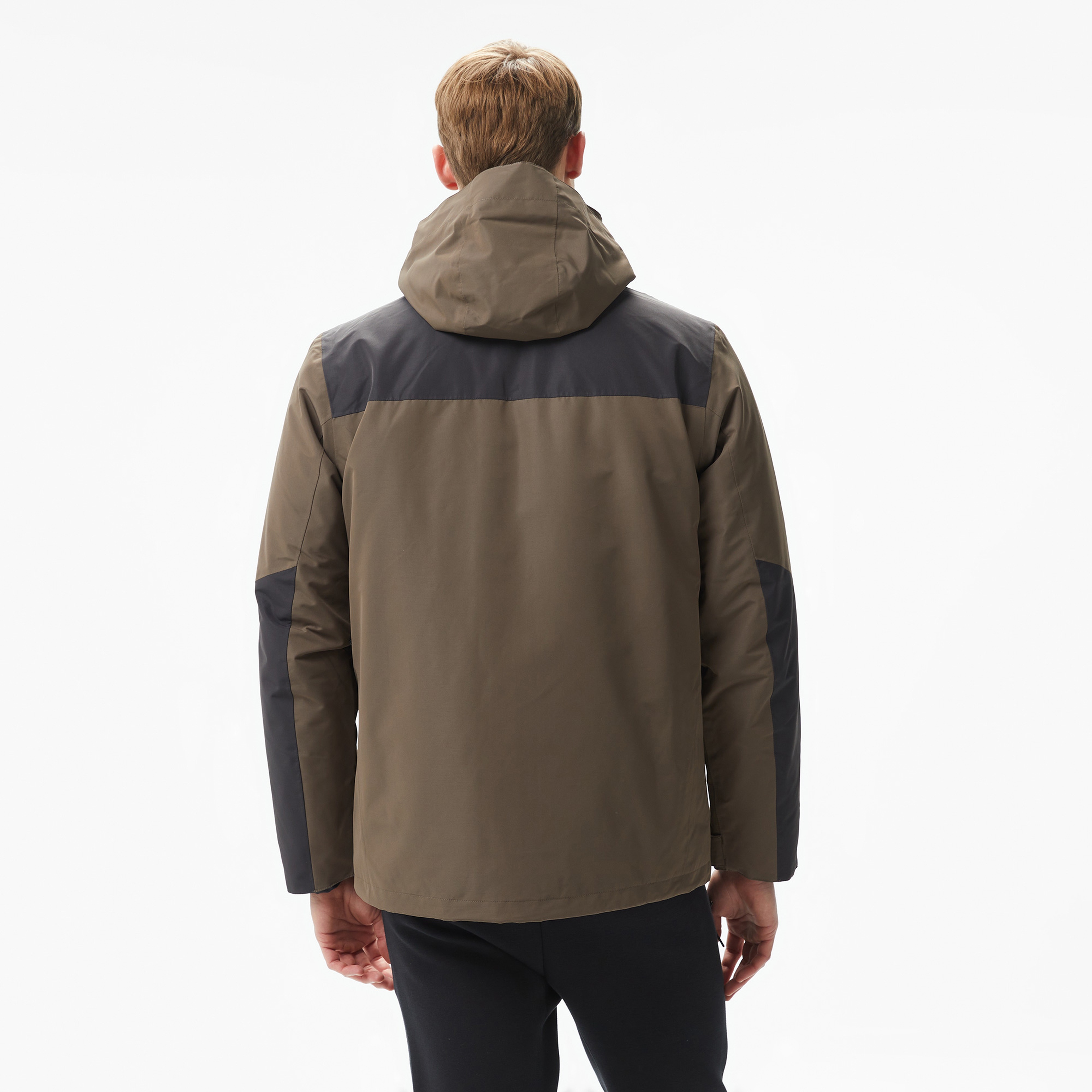 Jack Wolfskin Texapore 3in1 Erkek Kahverengi Ceket