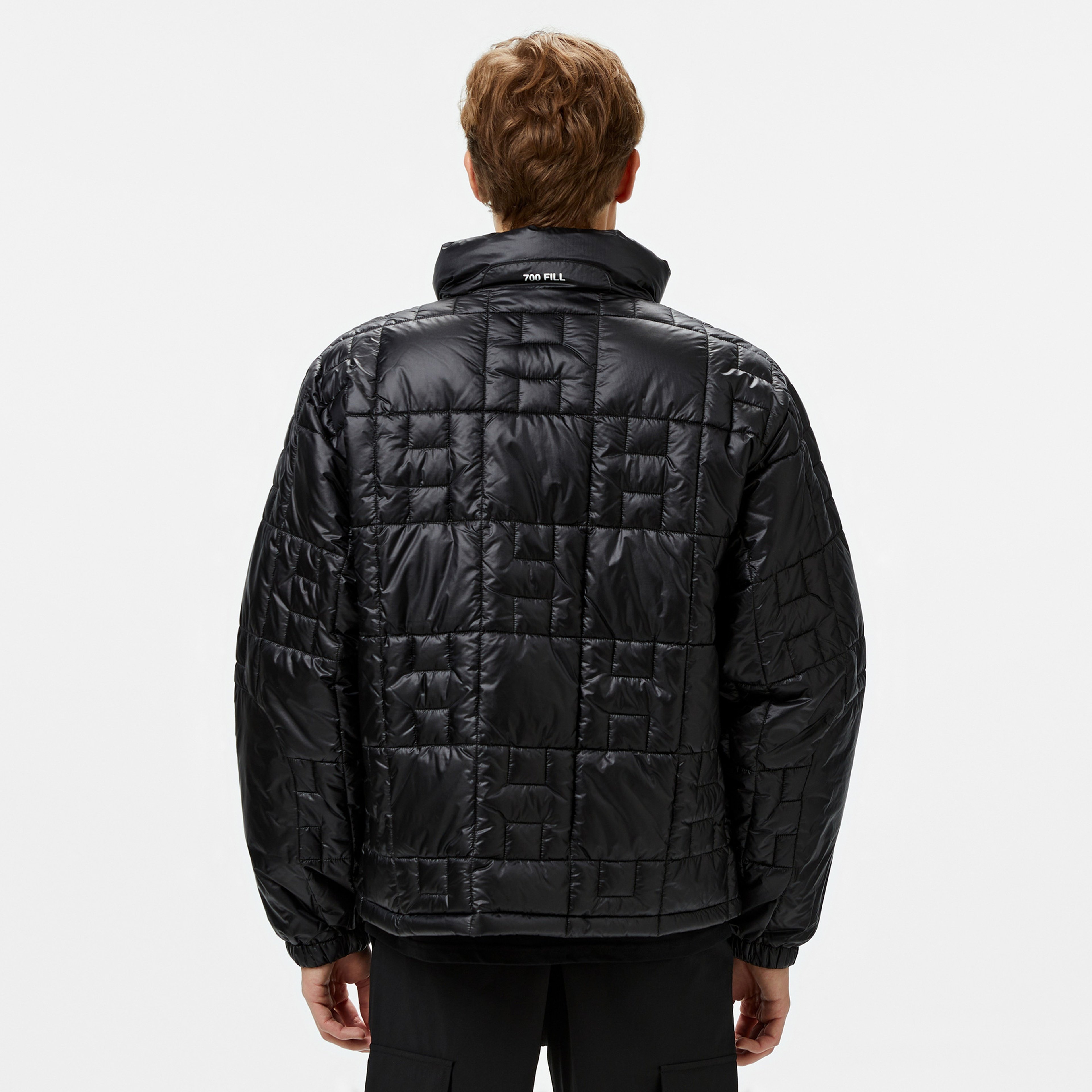 Huf Pertex Puffer Erkek Siyah Ceket