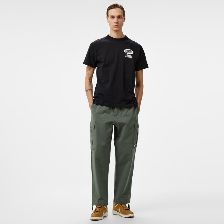 HUF All Purpose Erkek Siyah Tişört